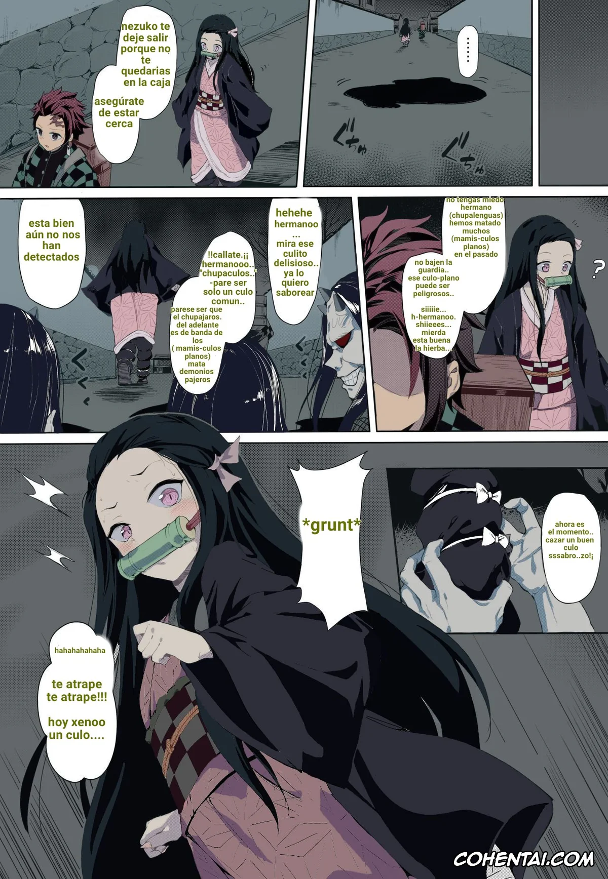 Kimetsu No Yaiba | Demon Slayer porno, Nezuko Kamado porno, Swamp Demon porno, Moshi Nezuko ga Warui Hito ni Tsukamattara… (Kimetsu no Yaiba), pagina 2