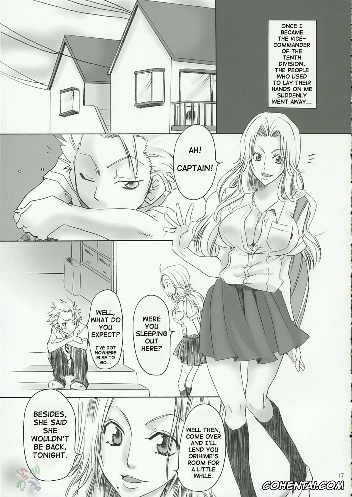 Bleach xxx, Rangiku Matsumoto xxx, Toushirou Hitsugaya xxx, Kokucho Ranbu (Bleach), pagina 16