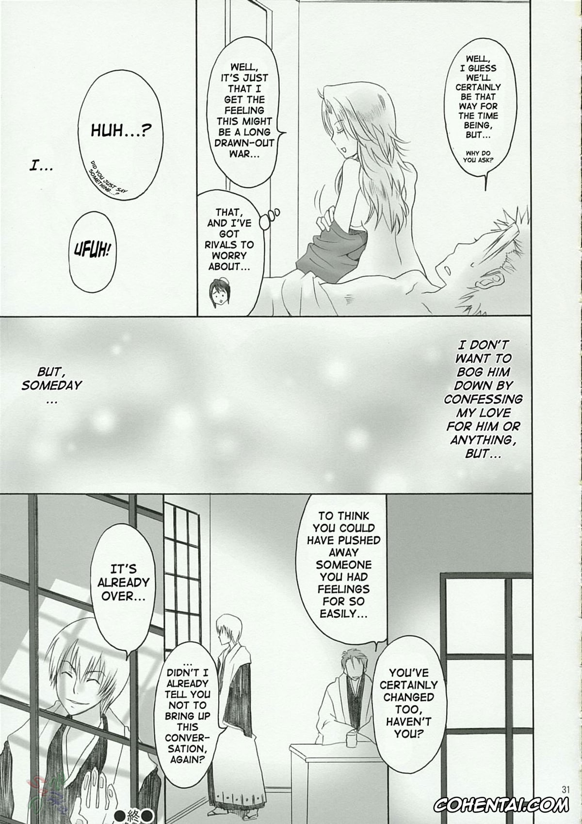 Bleach hentai, Rangiku Matsumoto hentai, Toushirou Hitsugaya hentai, Kokucho Ranbu (Bleach), pagina 30