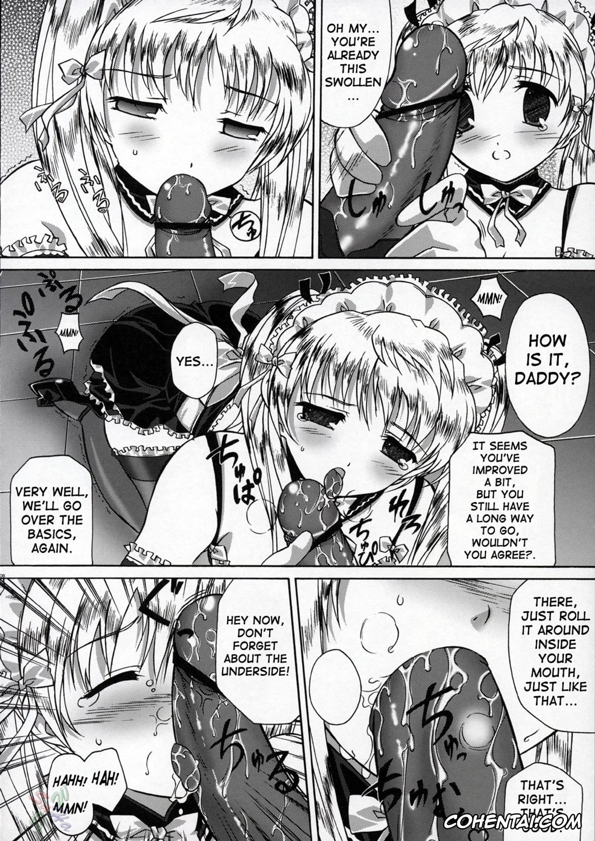 School Rumble porno, Eri Sawachika porno, Irasshaimase Goshujin-sama (School Rumble), pagina 5