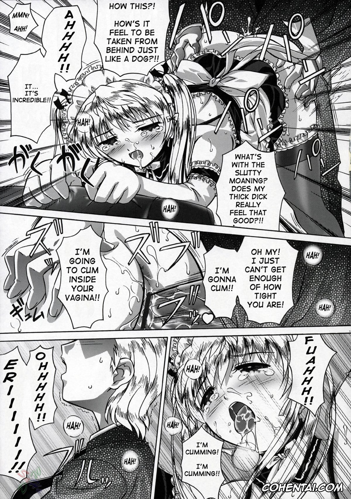 School Rumble hentai, Eri Sawachika hentai, Irasshaimase Goshujin-sama (School Rumble), pagina 12