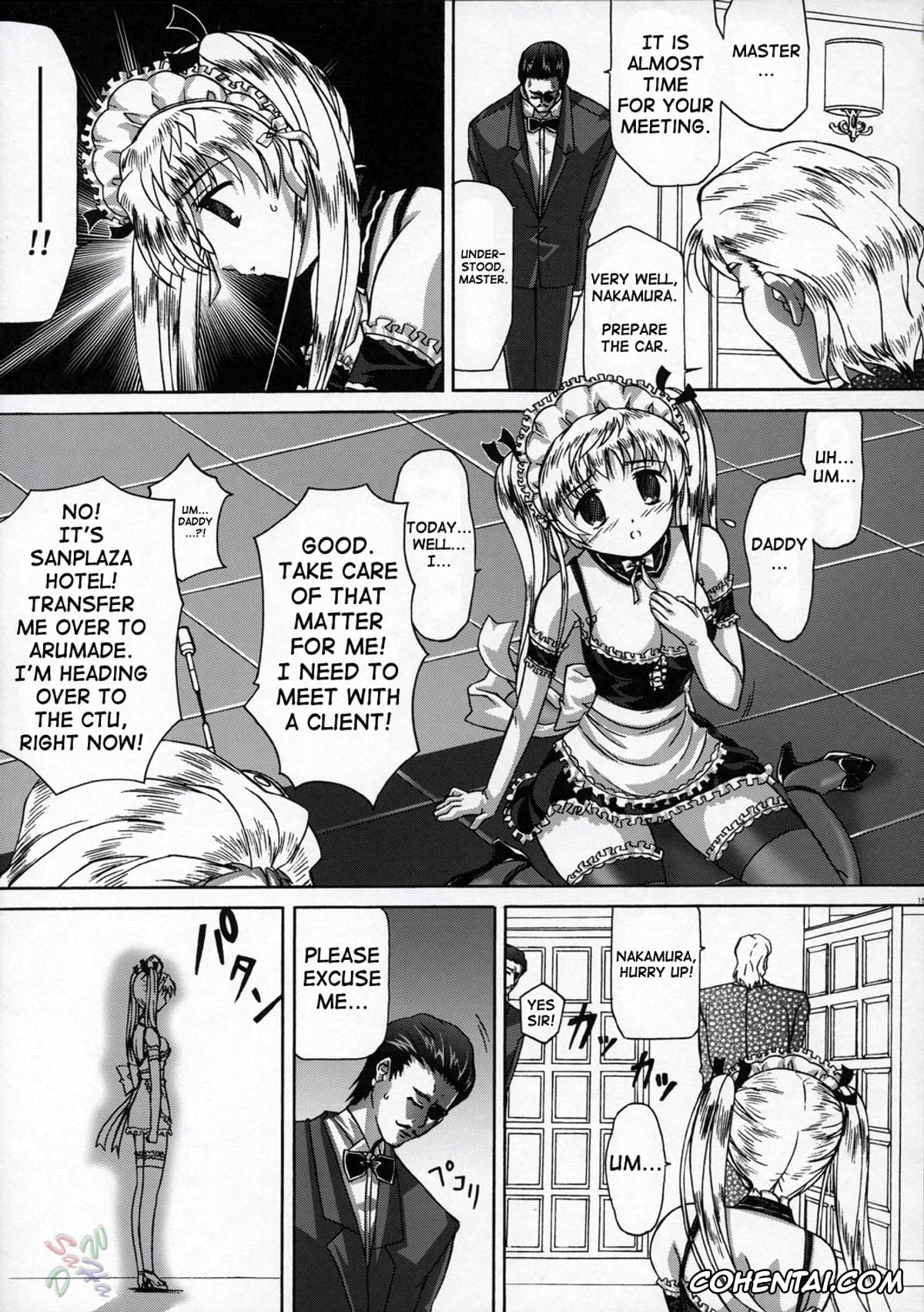 School Rumble porno, Eri Sawachika porno, Irasshaimase Goshujin-sama (School Rumble), pagina 14