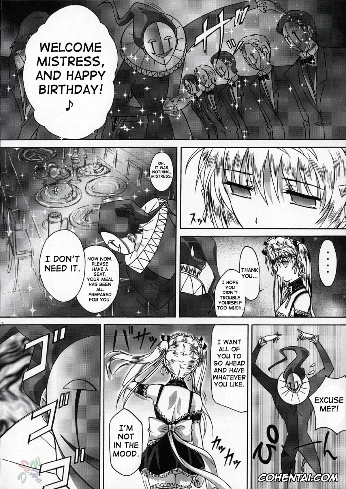 School Rumble hentai, Eri Sawachika hentai, Irasshaimase Goshujin-sama (School Rumble), pagina 15