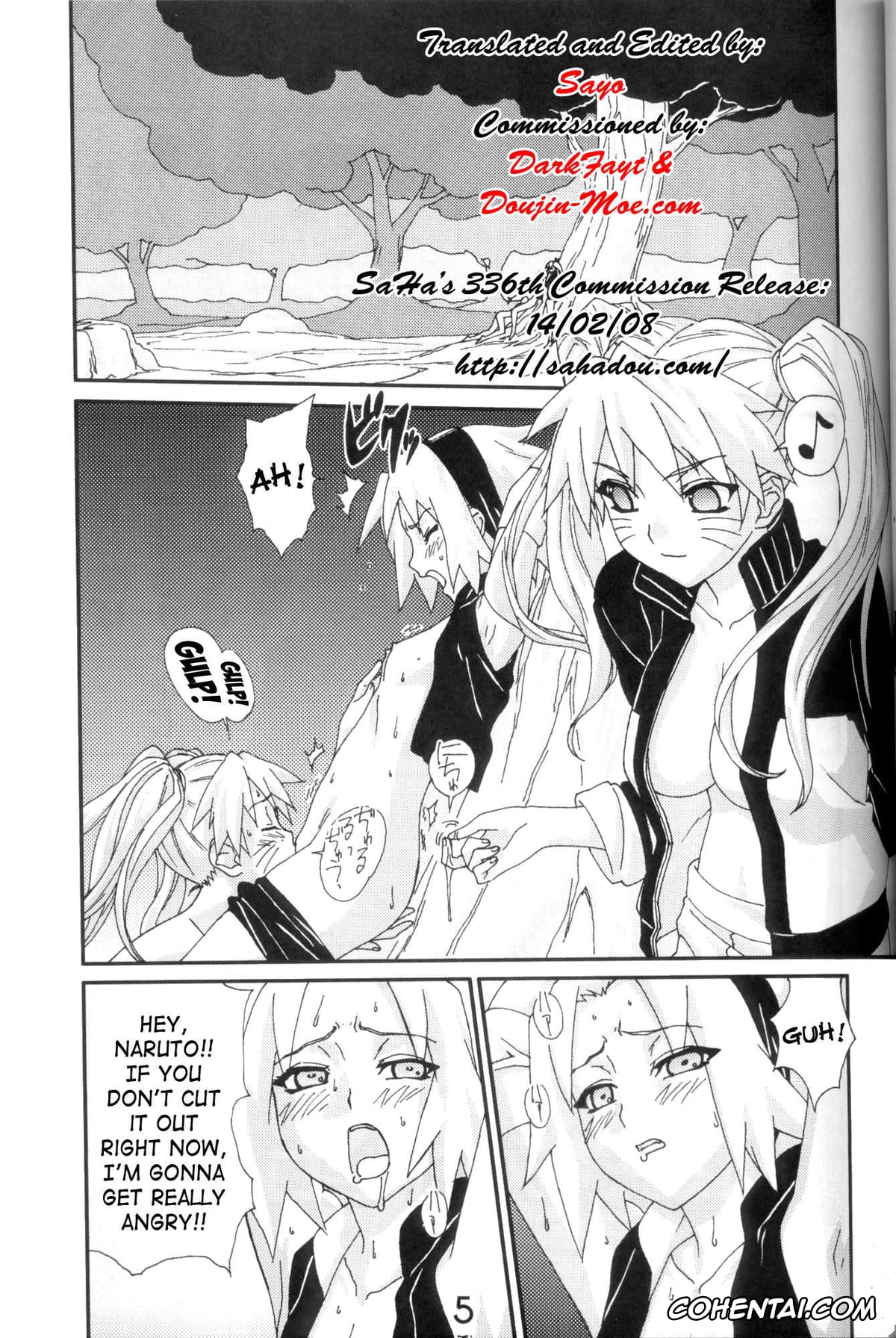 NARUTO xxx, Naruto Uzumaki xxx, Sakura Haruno xxx, Nultimate Heroine (Naruto), pagina 4