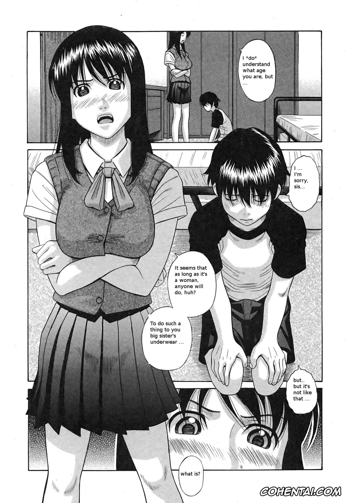 Revistas hentai, COMIC Shingeki hentai, Ane no Ka (Comic Shingeki 2007-09), pagina 3