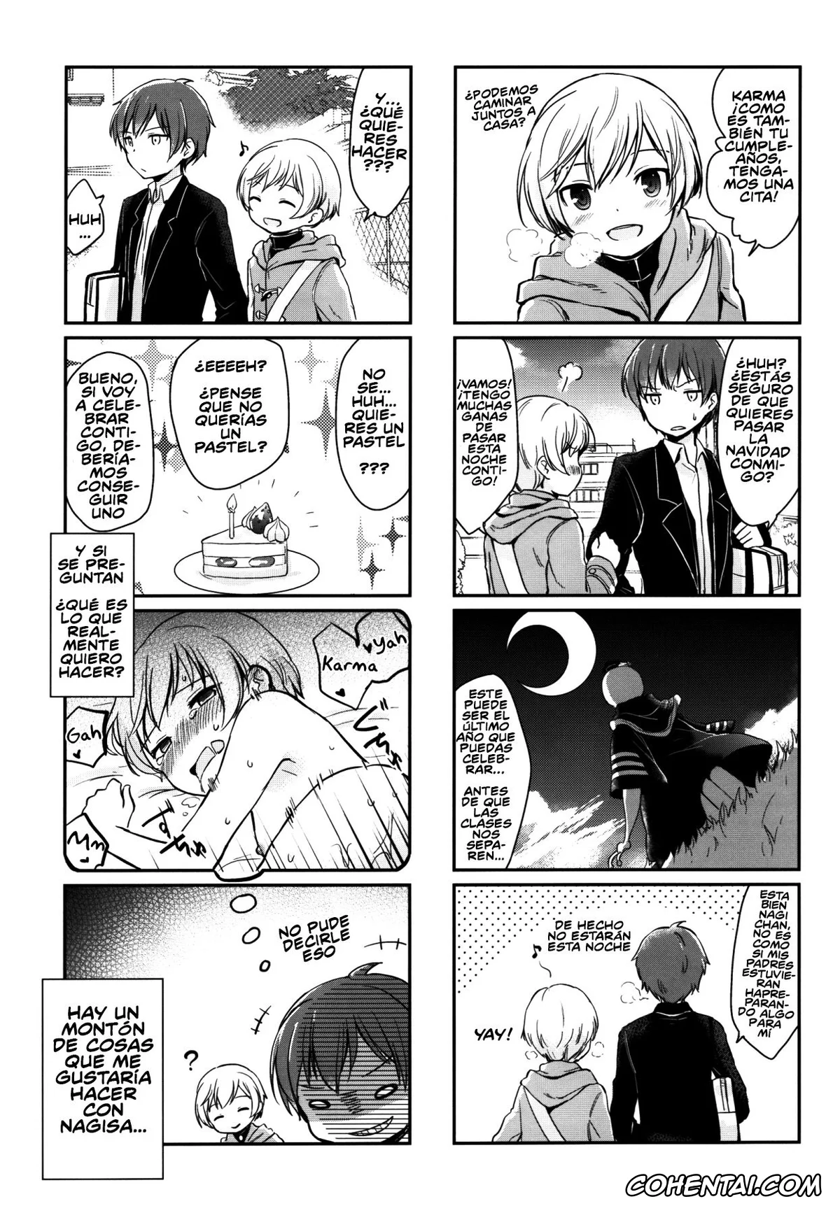 Ansatsu Kyoushitsu | Assassination Classroom porno, Nagisa Shiota porno, Happy Merry Christmas Birthday (Ansatsu Kyoushitsu), pagina 2