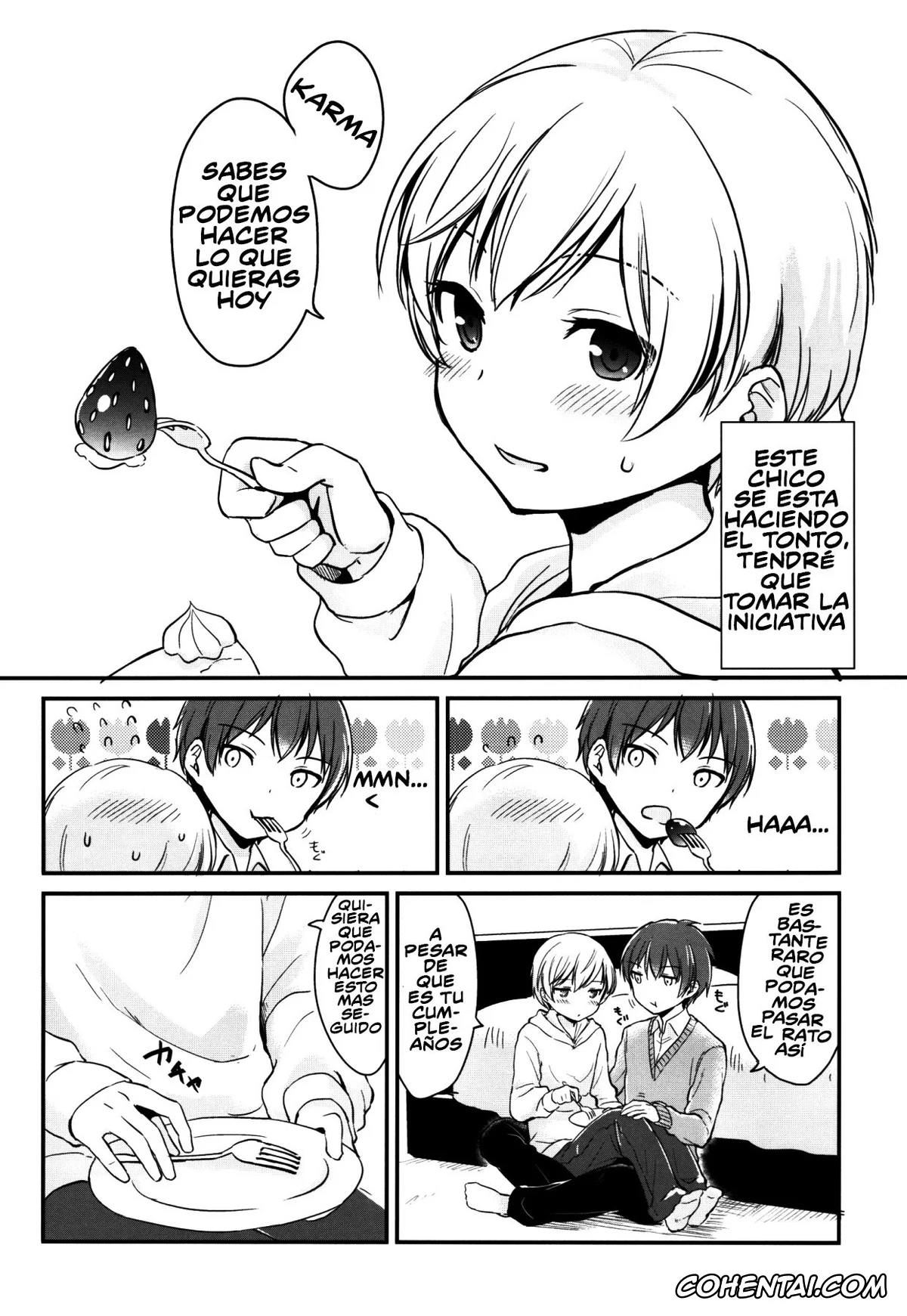 Ansatsu Kyoushitsu | Assassination Classroom hentai, Nagisa Shiota hentai, Happy Merry Christmas Birthday (Ansatsu Kyoushitsu), pagina 3