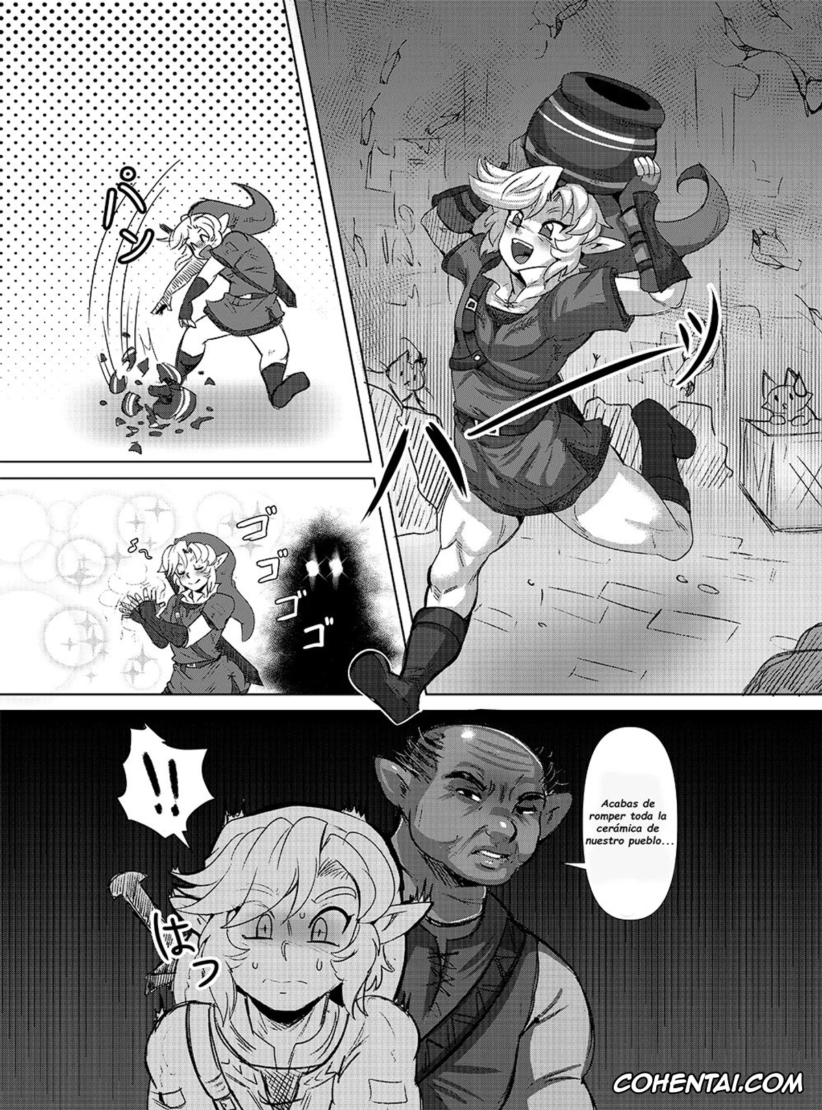 The Legend Of Zelda porno, Link porno, Anoko no Hajimete o Ubau no wa Ore (The Legend of Zelda), pagina 2