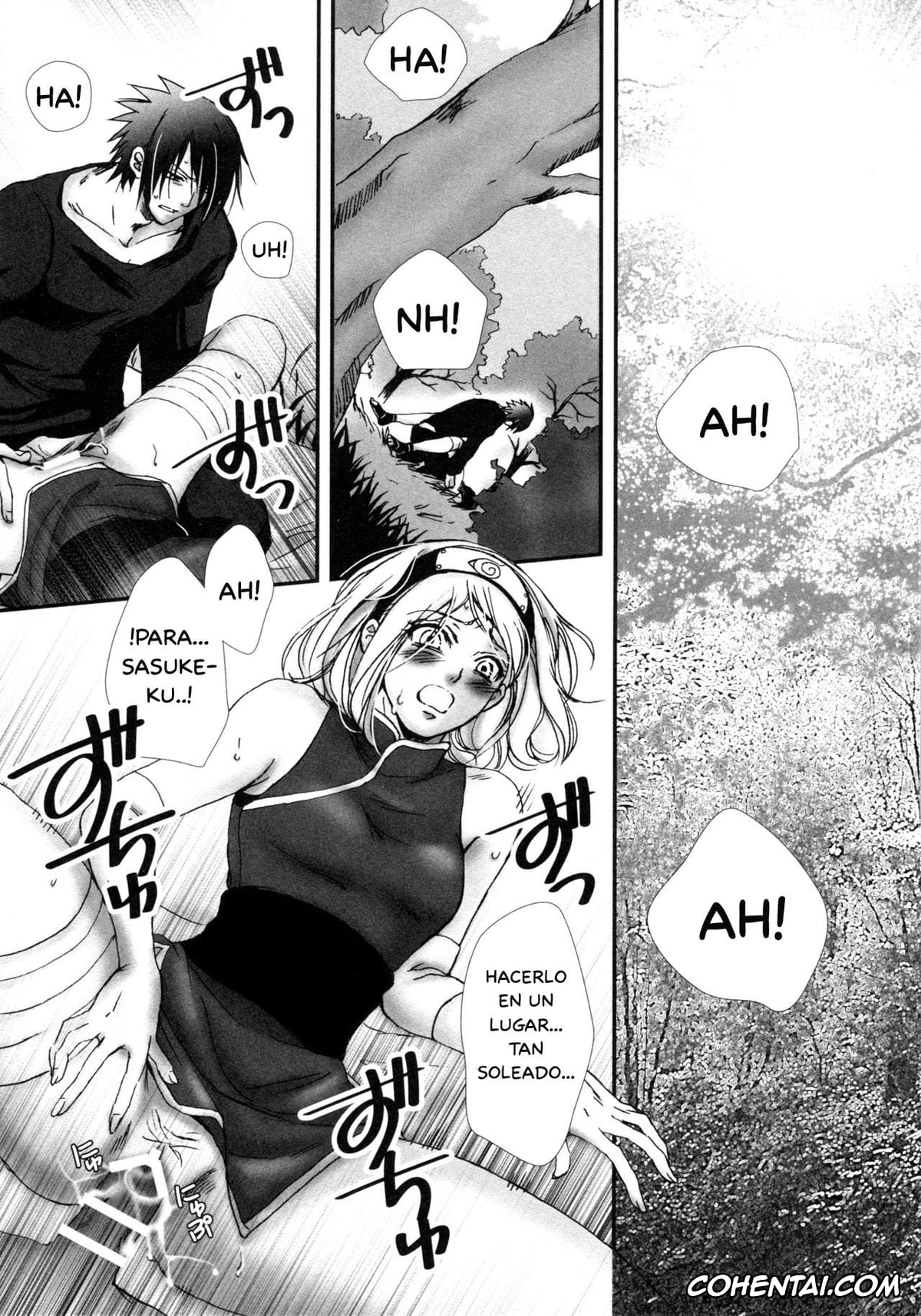 NARUTO xxx, Sakura Haruno xxx, Sasuke Uchiha xxx, Bitter Sweet (Naruto), pagina 4