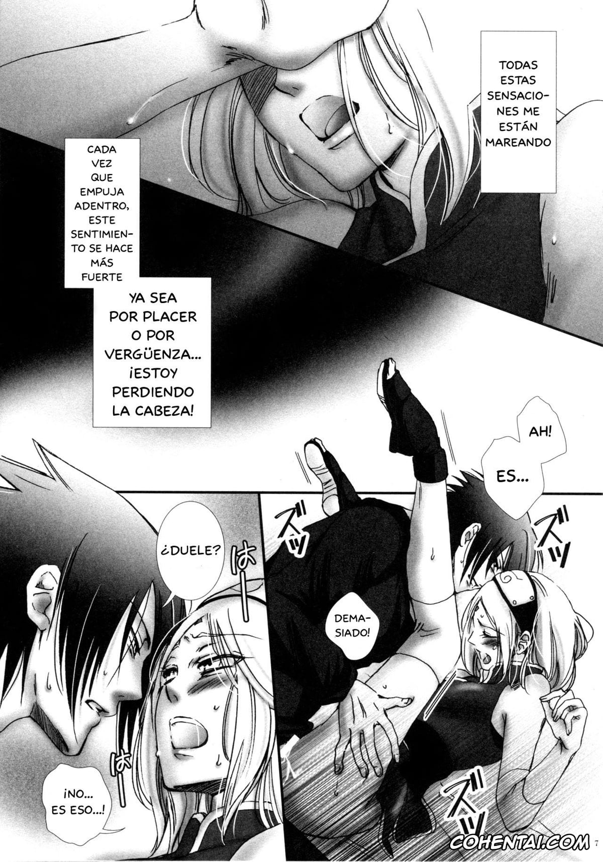 NARUTO hentai, Sakura Haruno hentai, Sasuke Uchiha hentai, Bitter Sweet (Naruto), pagina 6
