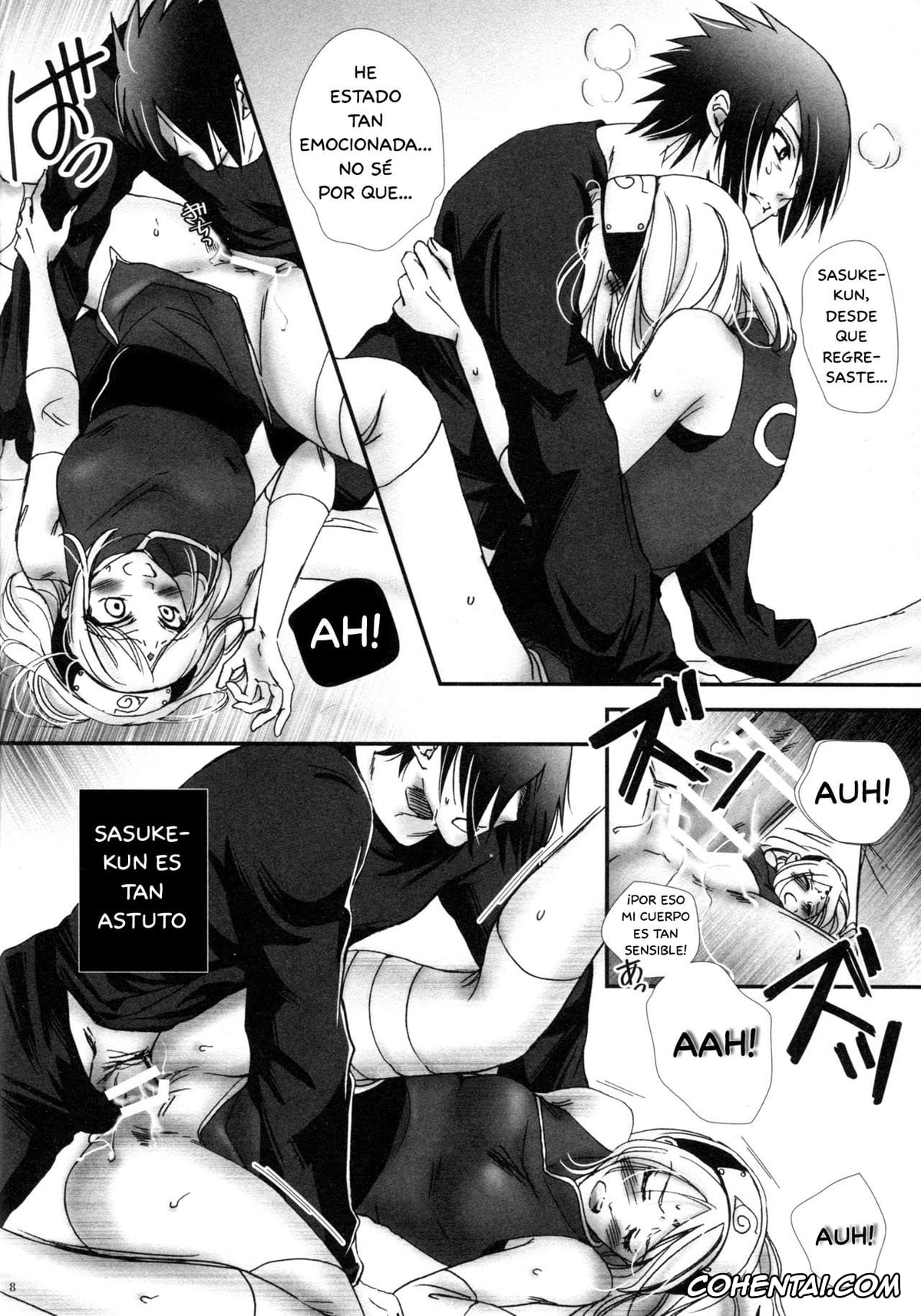 NARUTO xxx, Sakura Haruno xxx, Sasuke Uchiha xxx, Bitter Sweet (Naruto), pagina 7