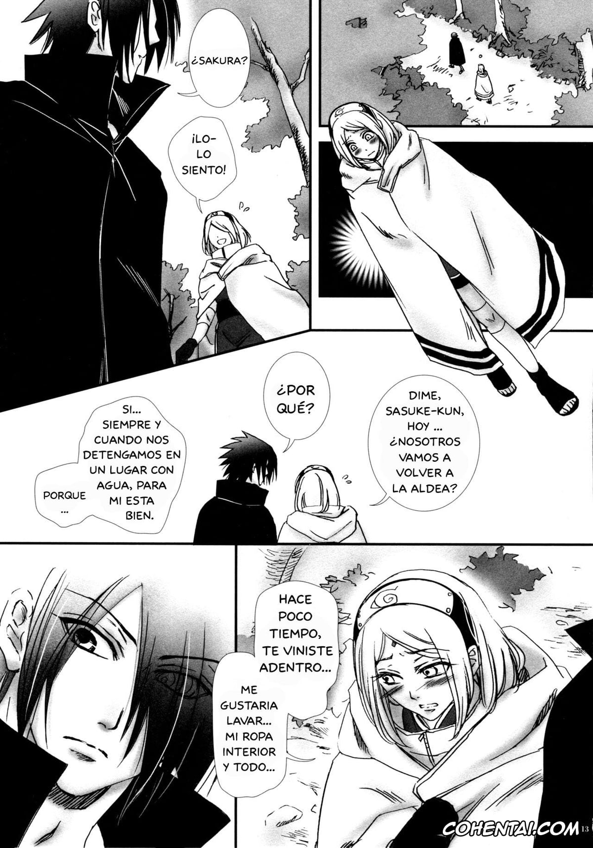 NARUTO hentai, Sakura Haruno hentai, Sasuke Uchiha hentai, Bitter Sweet (Naruto), pagina 12