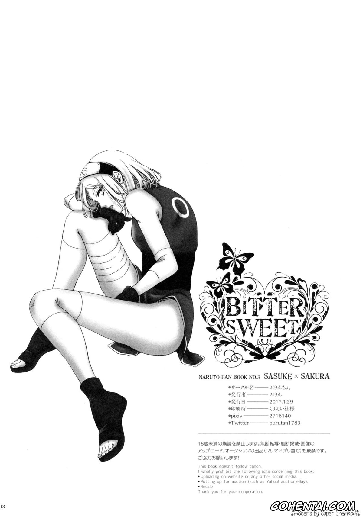 NARUTO porno, Sakura Haruno porno, Sasuke Uchiha porno, Bitter Sweet (Naruto), pagina 17