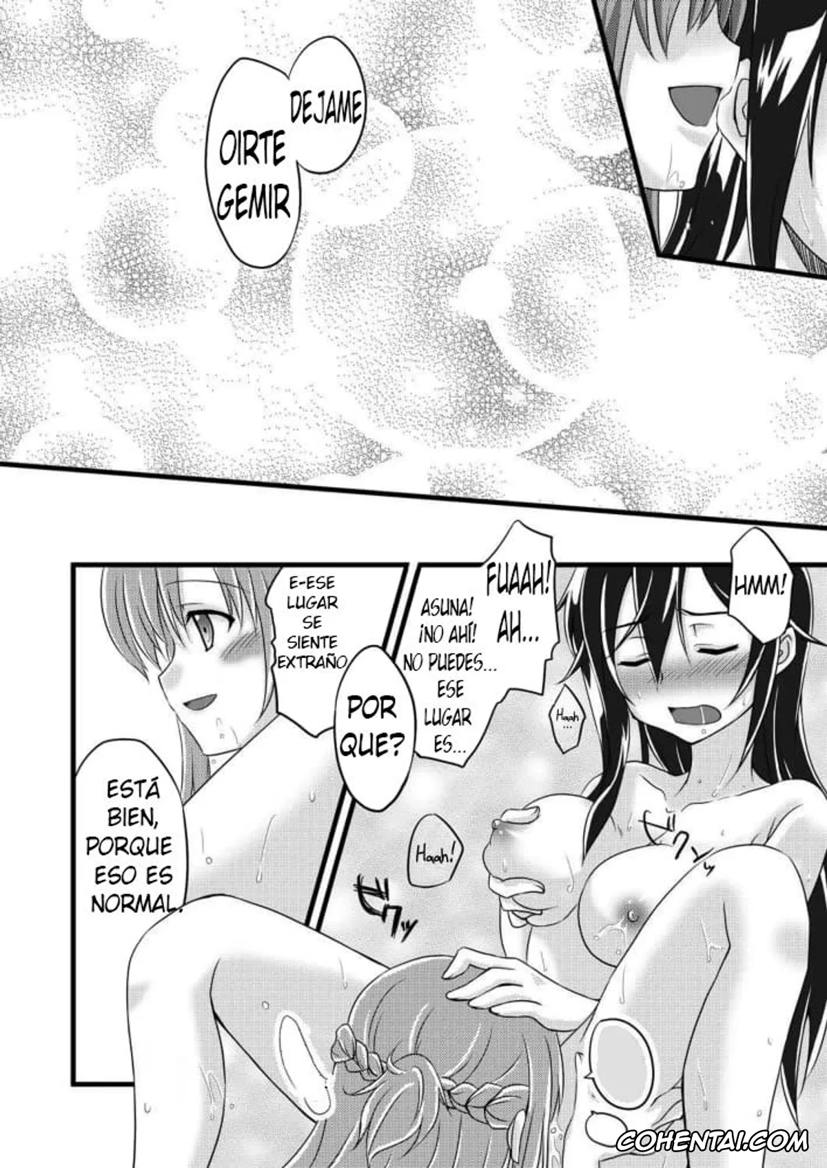 Sword Art Online porno, Asuna Yuuki porno, Kazuto Kirigaya | Kirito porno, Kiriko-chan to Asobou! (Sword Art Online), pagina 11
