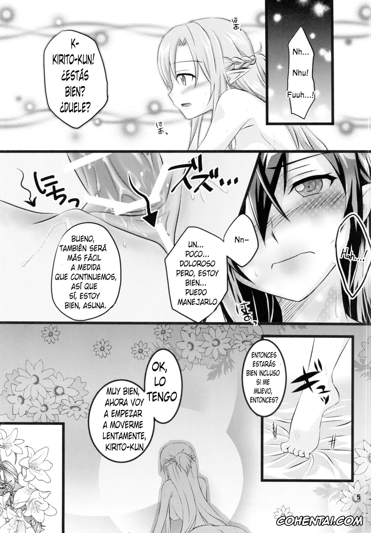 Sword Art Online hentai, Asuna Yuuki hentai, Kazuto Kirigaya | Kirito hentai, Kiriko-chan to Asobou! 2 (Sword Art Online), pagina 3