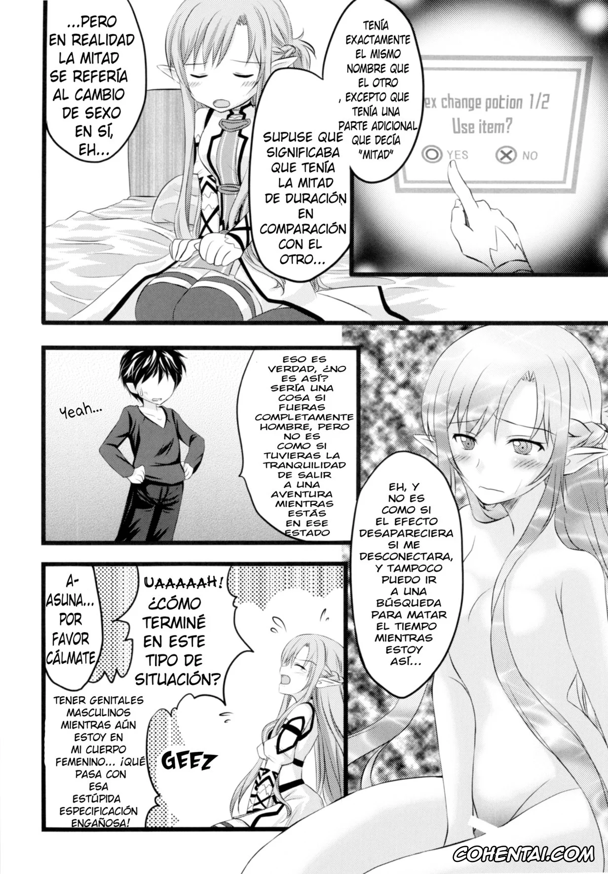 Sword Art Online hentai, Asuna Yuuki hentai, Kazuto Kirigaya | Kirito hentai, Kiriko-chan to Asobou! 2 (Sword Art Online), pagina 6