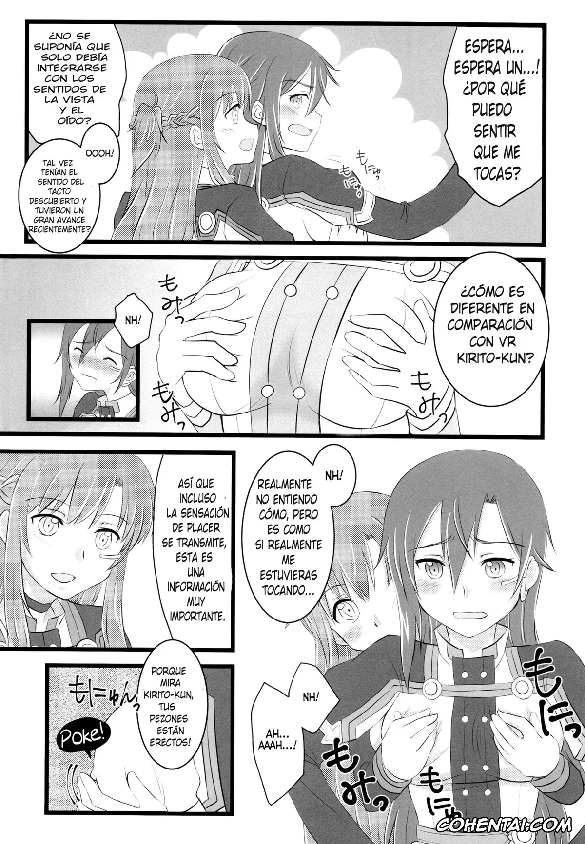 Sword Art Online xxx, Asuna Yuuki xxx, Kazuto Kirigaya | Kirito xxx, Kiriko-chan to Asobou! 4 (Sword Art Online), pagina 4