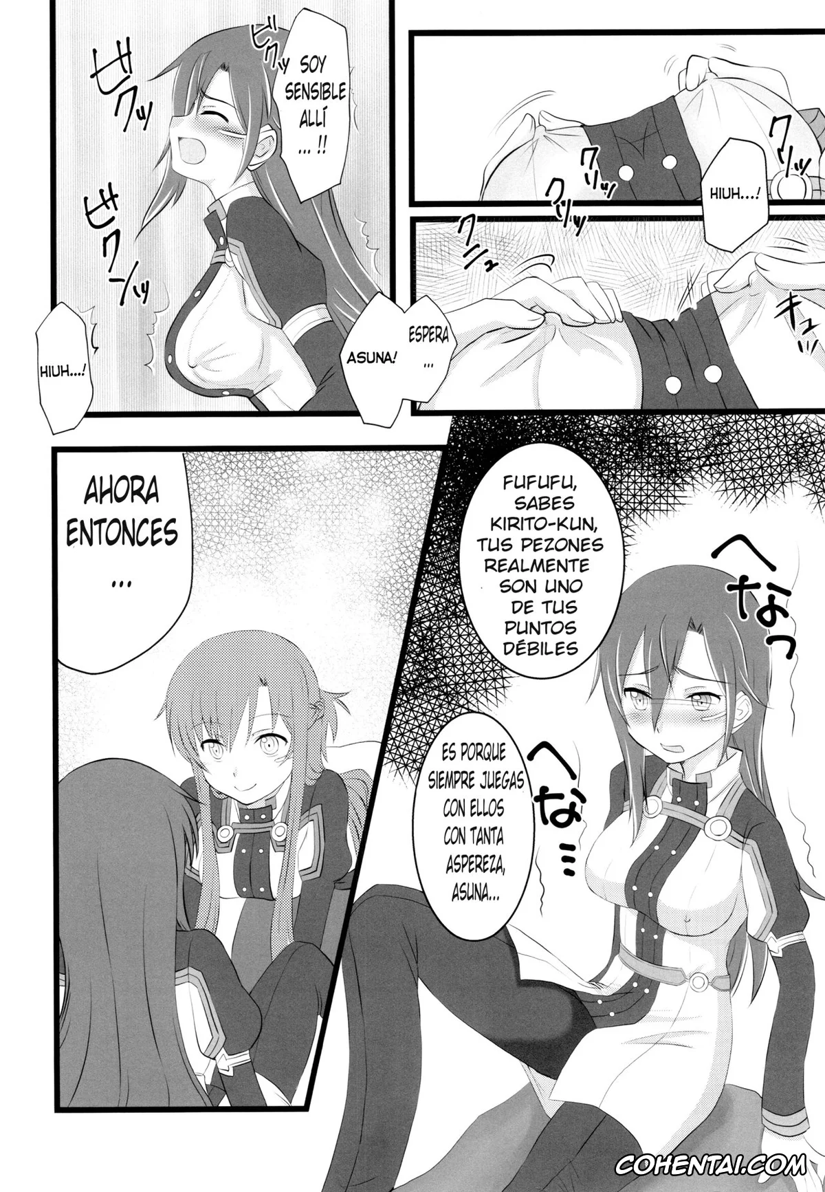 Sword Art Online porno, Asuna Yuuki porno, Kazuto Kirigaya | Kirito porno, Kiriko-chan to Asobou! 4 (Sword Art Online), pagina 5