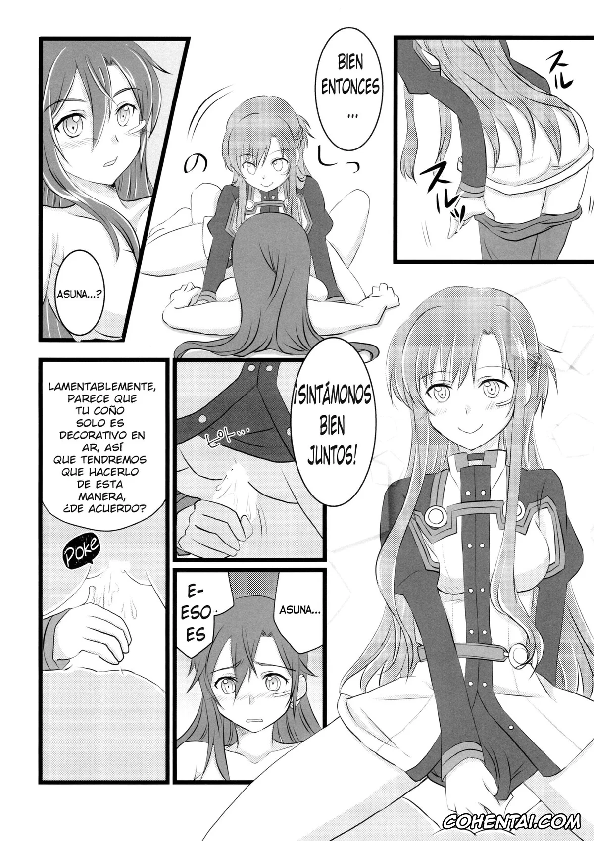 Sword Art Online porno, Asuna Yuuki porno, Kazuto Kirigaya | Kirito porno, Kiriko-chan to Asobou! 4 (Sword Art Online), pagina 11