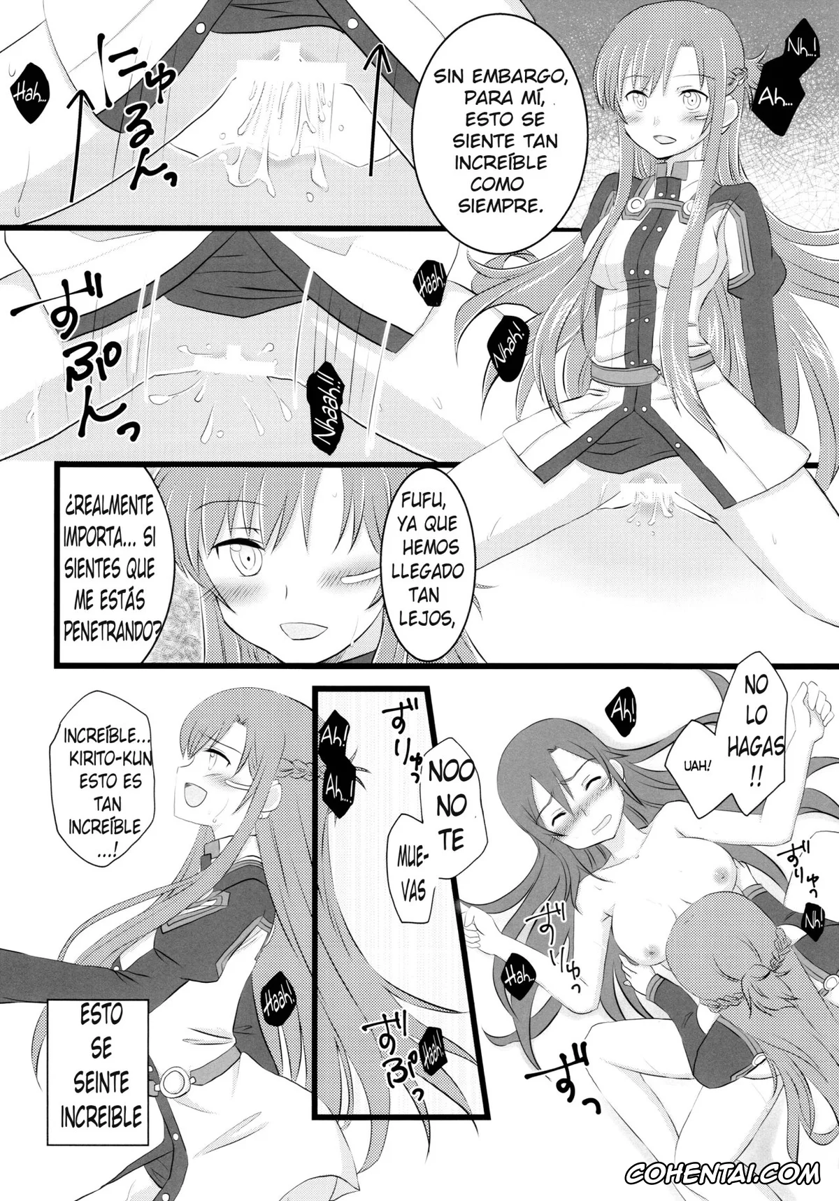 Sword Art Online xxx, Asuna Yuuki xxx, Kazuto Kirigaya | Kirito xxx, Kiriko-chan to Asobou! 4 (Sword Art Online), pagina 13