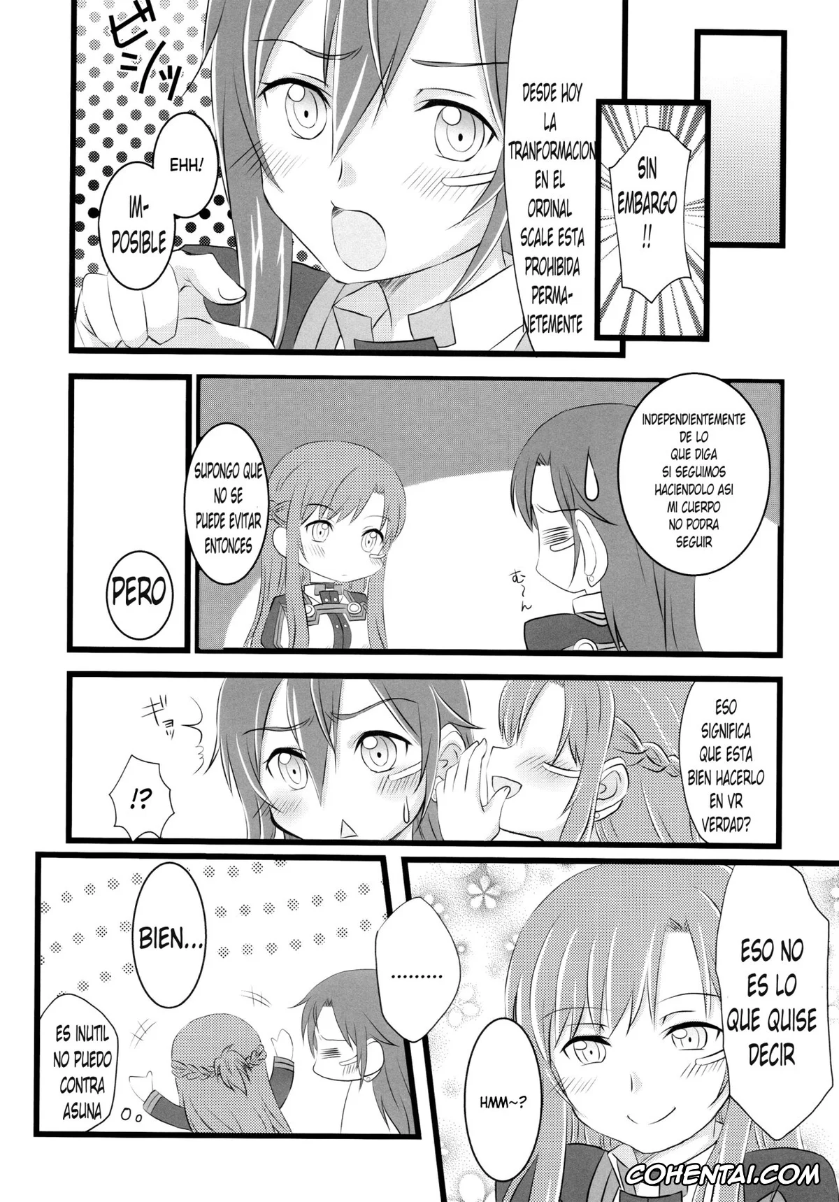 Sword Art Online hentai, Asuna Yuuki hentai, Kazuto Kirigaya | Kirito hentai, Kiriko-chan to Asobou! 4 (Sword Art Online), pagina 18