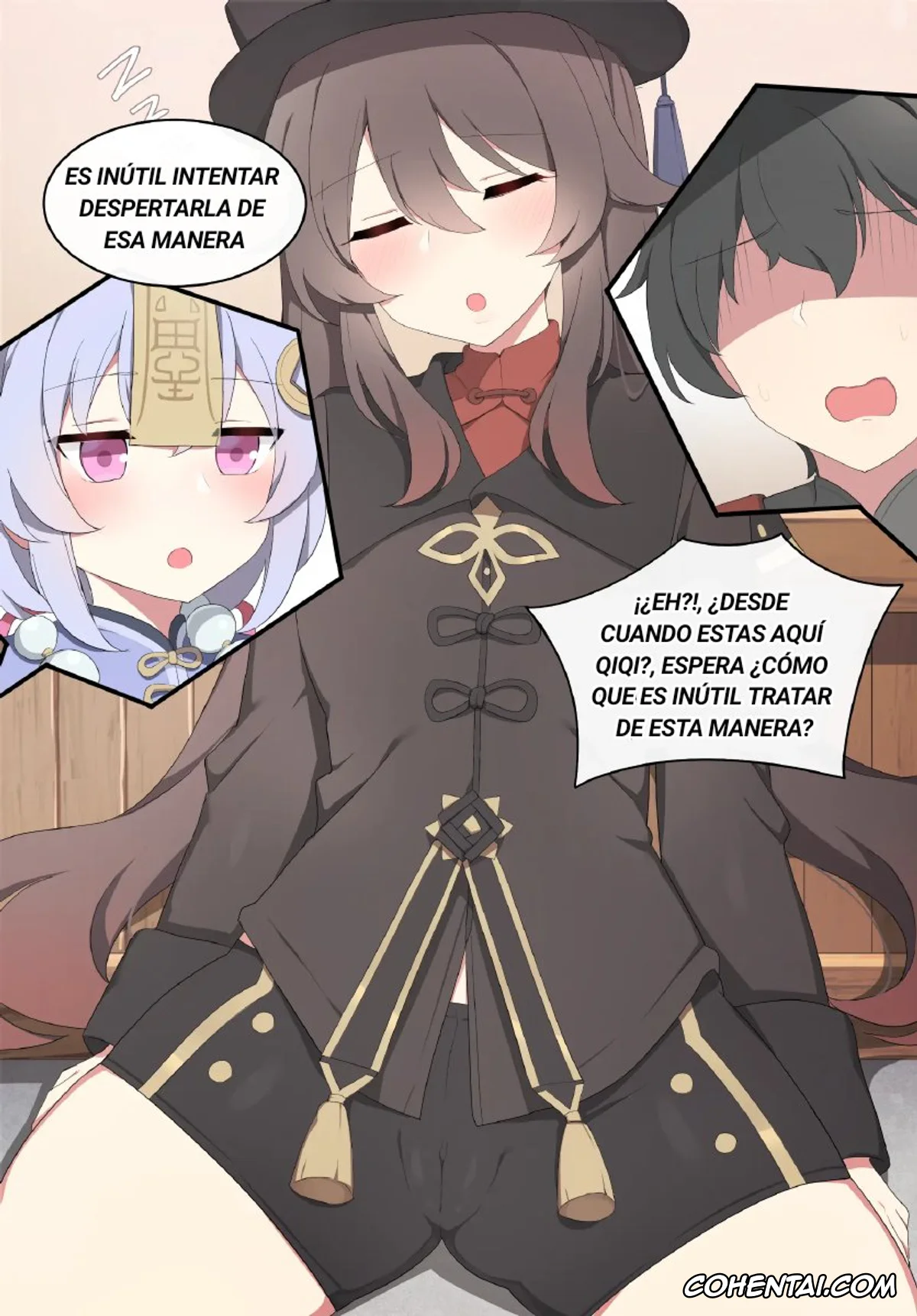 Genshin Impact hentai, Hu Tao hentai, Hutao (Genshin Impact), pagina 3