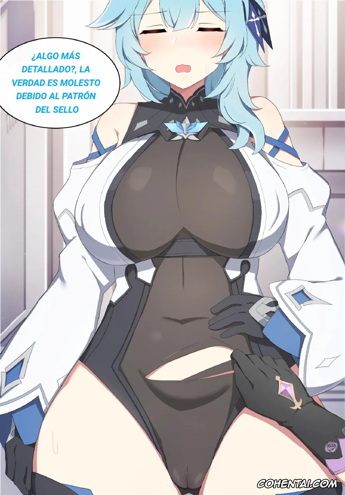 Genshin Impact hentai, Eula Lawrence hentai, Eula (Genshin Impact), pagina 3
