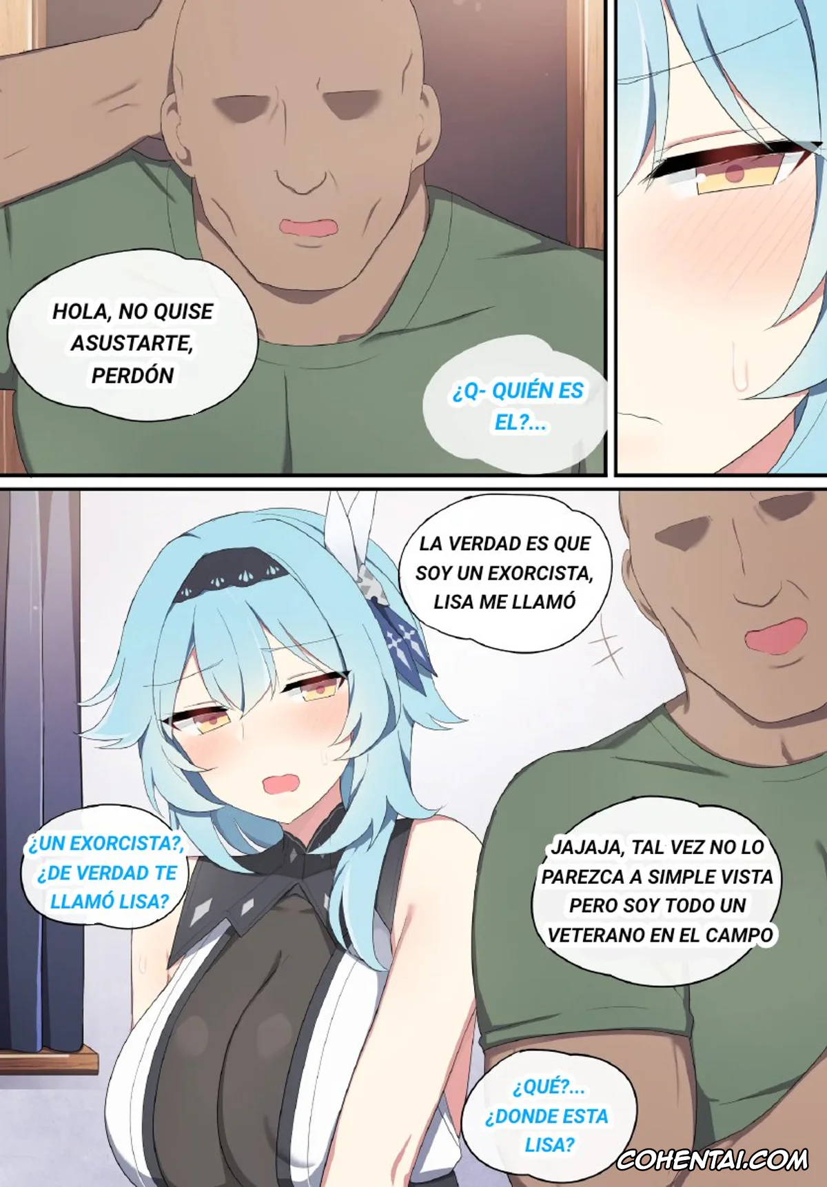 Genshin Impact hentai, Eula Lawrence hentai, Eula (Genshin Impact), pagina 9