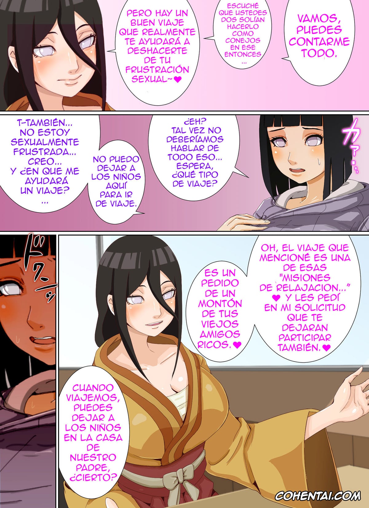 Boruto hentai, NARUTO hentai, Hanabi Hyuga hentai, Hinata Hyuga hentai, Ian Ninmu «Hitozuma to Imouto no ‘Ian Ryokou'» (Naruto), pagina 6