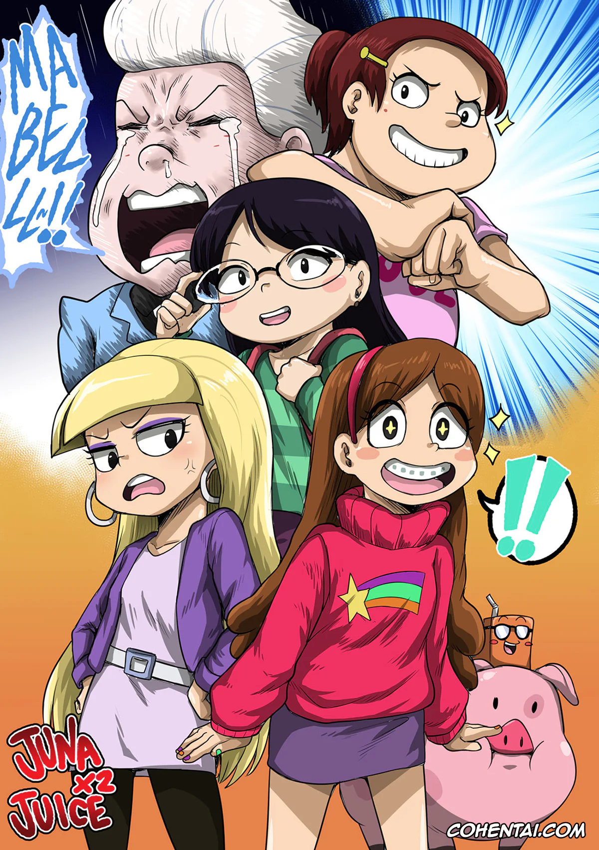 Gravity Falls xxx, Gravity Falls Graffiti (Wendy 1-3), pagina 4