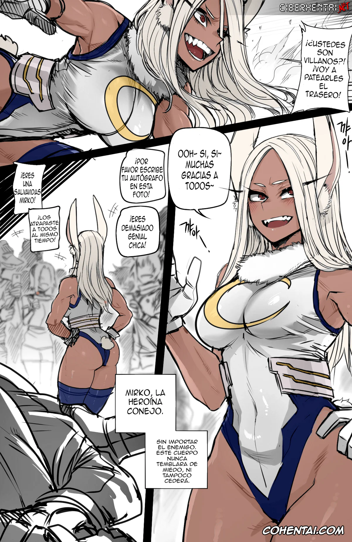 My Hero Academia | Boku No Hero Academia xxx, Rumi Usagiyama xxx, Mirko Individual Compatibility (Boku no Hero Academia), pagina 4