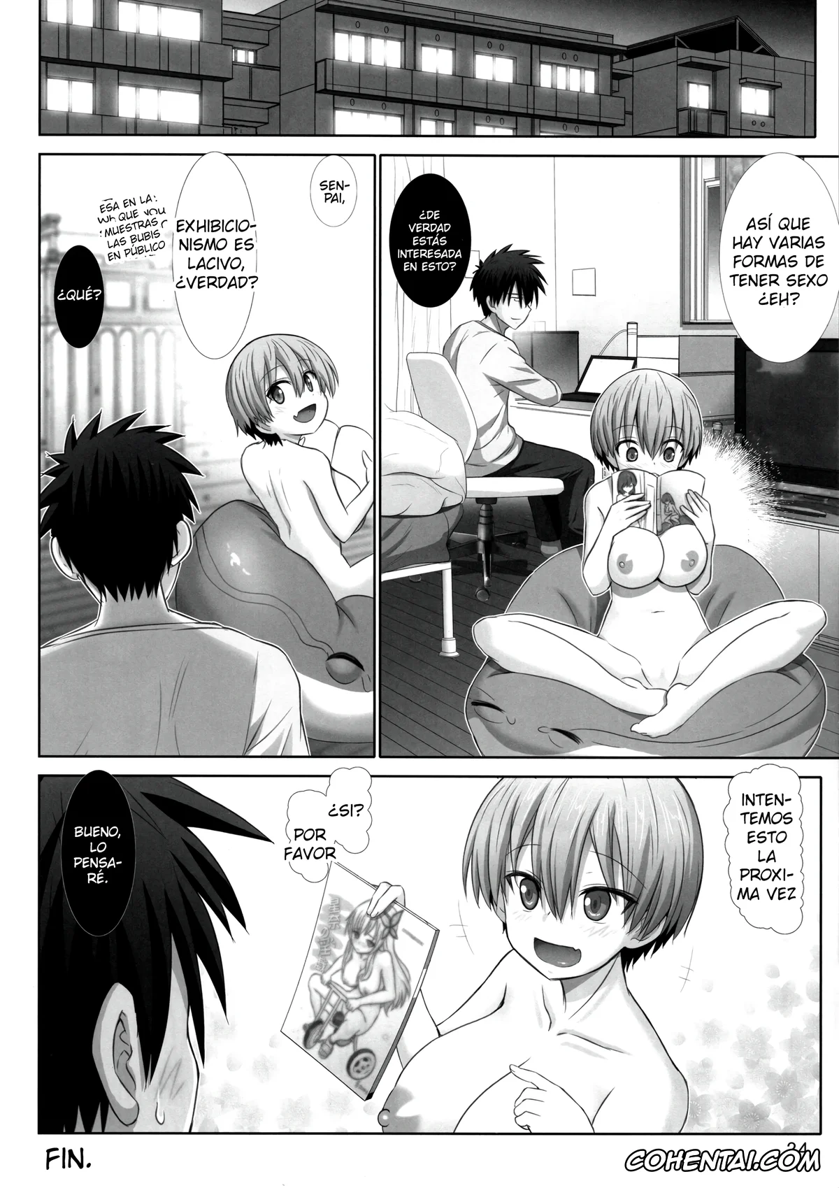 Uzaki-chan wa Asobitai! xxx, Hana Uzaki xxx, Shinichi Sakurai xxx, Uzaki chan wa pakori tai! (Uzaki-chan wa Asobitai!), pagina 22