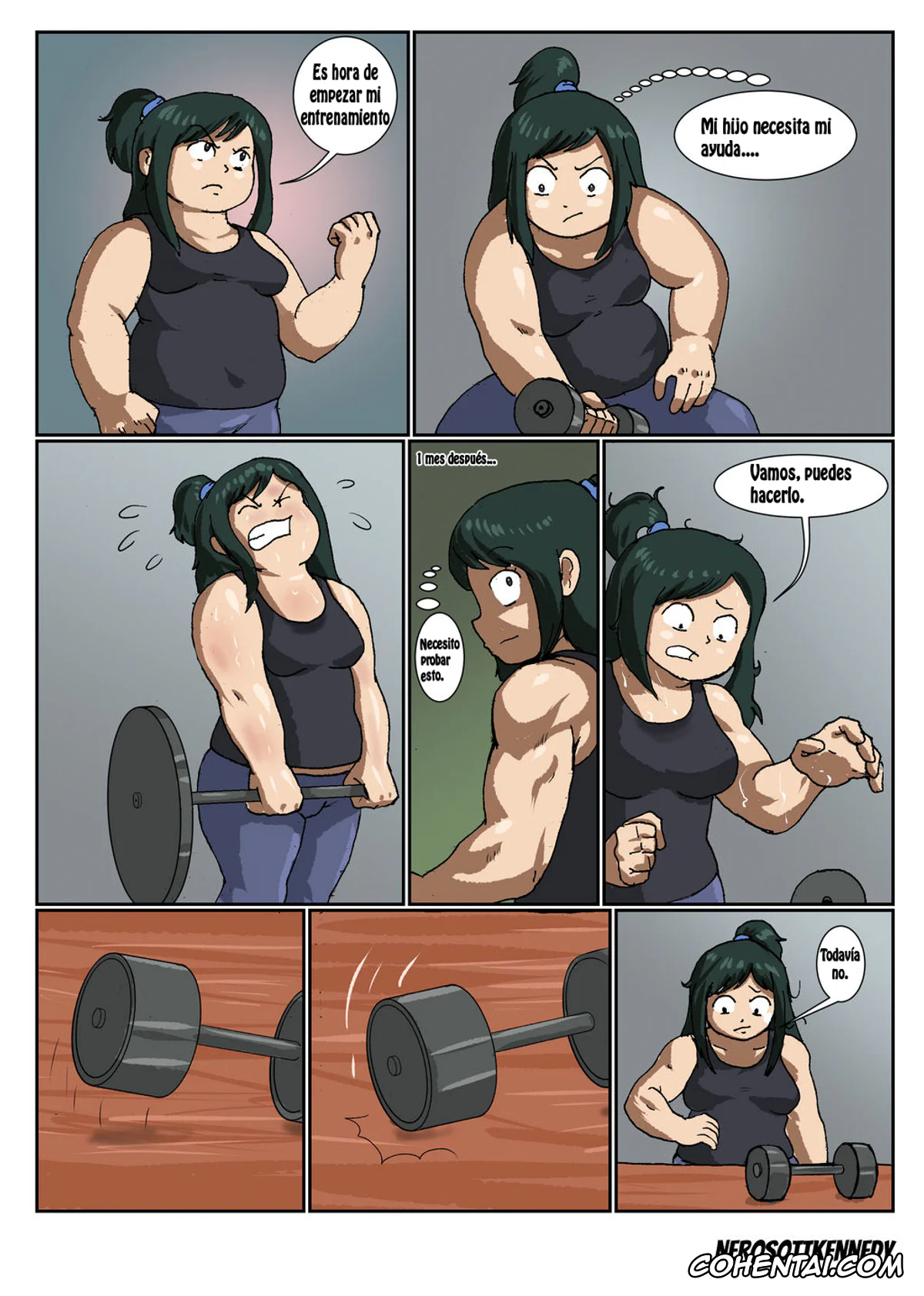My Hero Academia | Boku No Hero Academia xxx, Inko Midoriya xxx, Strong mom (Boku no Hero Academia), pagina 4