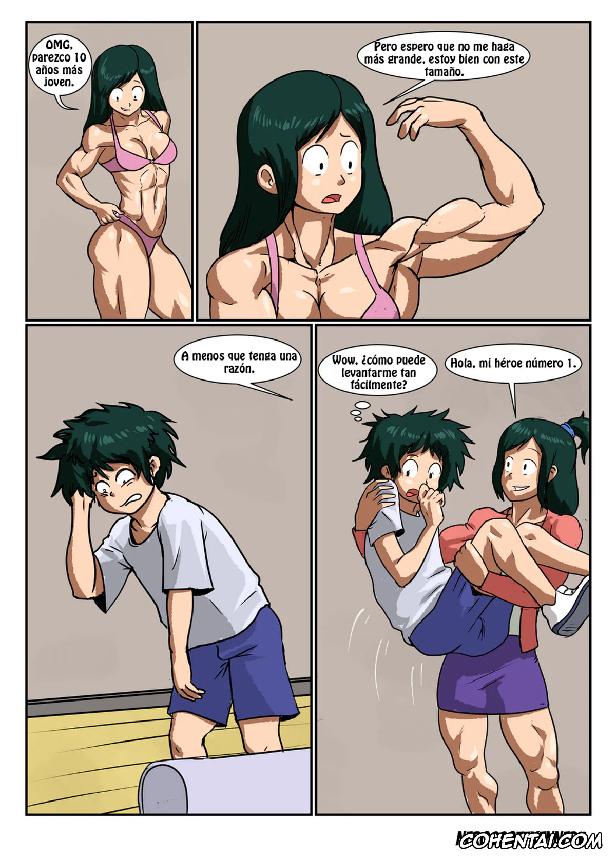 My Hero Academia | Boku No Hero Academia hentai, Inko Midoriya hentai, Strong mom (Boku no Hero Academia), pagina 6