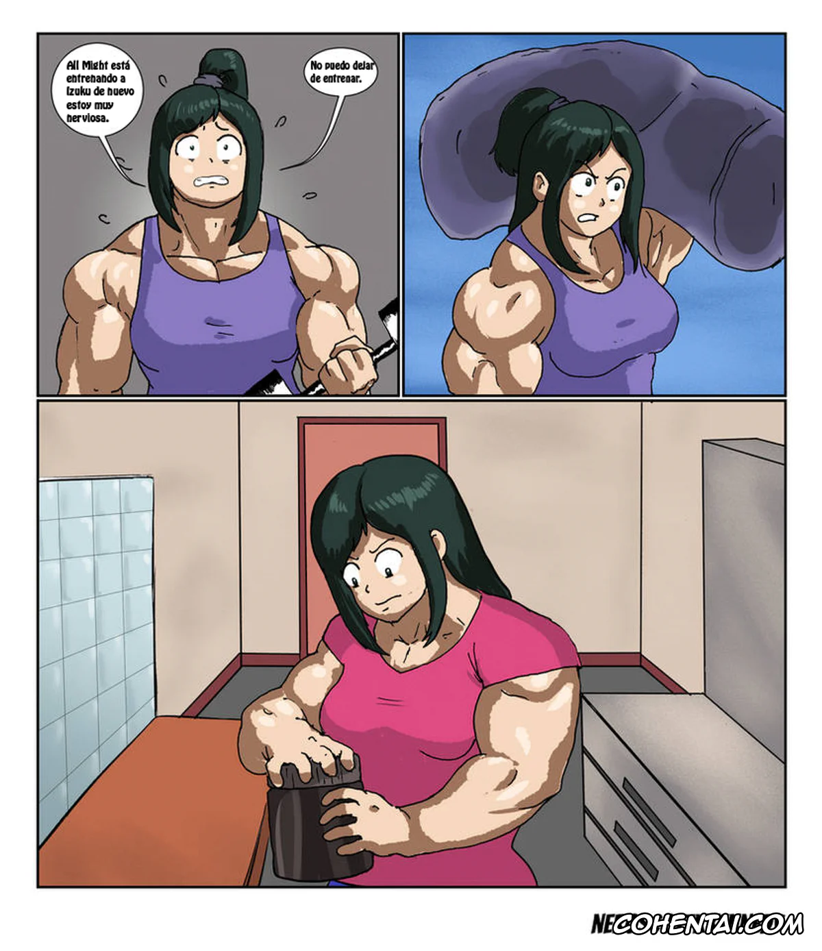 My Hero Academia | Boku No Hero Academia hentai, Inko Midoriya hentai, Strong mom (Boku no Hero Academia), pagina 9
