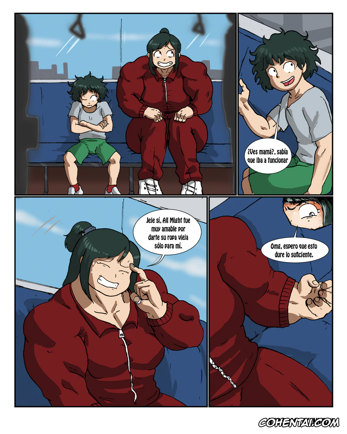 My Hero Academia | Boku No Hero Academia xxx, Inko Midoriya xxx, Strong mom (Boku no Hero Academia), pagina 16