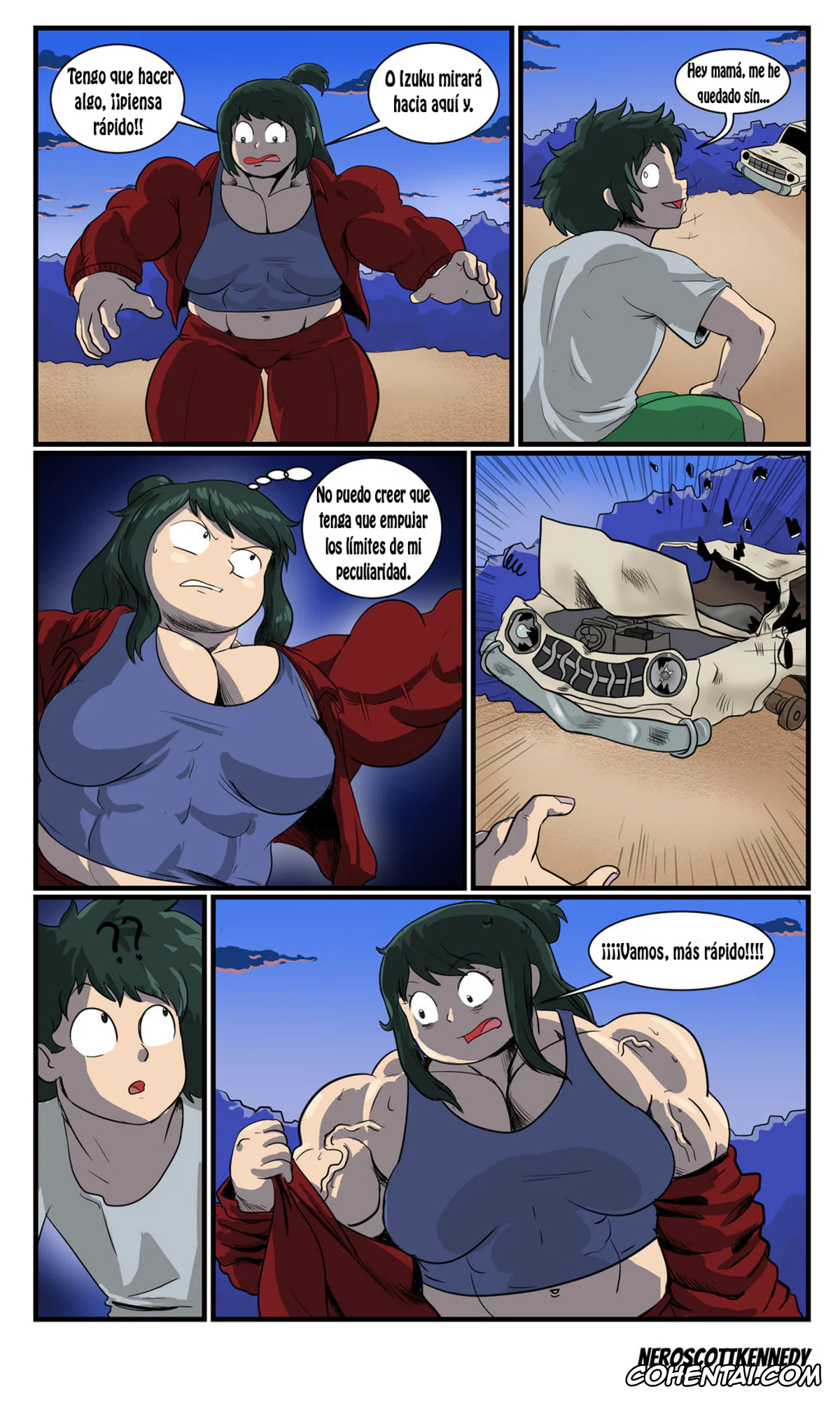 My Hero Academia | Boku No Hero Academia xxx, Inko Midoriya xxx, Strong mom (Boku no Hero Academia), pagina 19