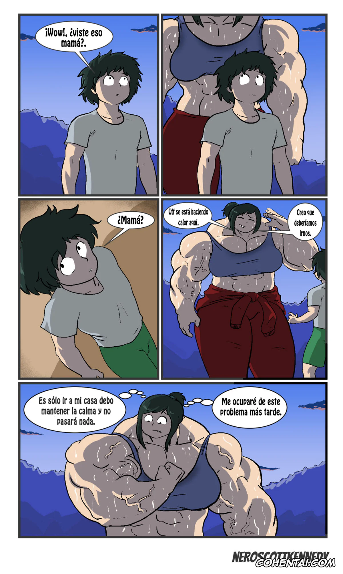 My Hero Academia | Boku No Hero Academia porno, Inko Midoriya porno, Strong mom (Boku no Hero Academia), pagina 20