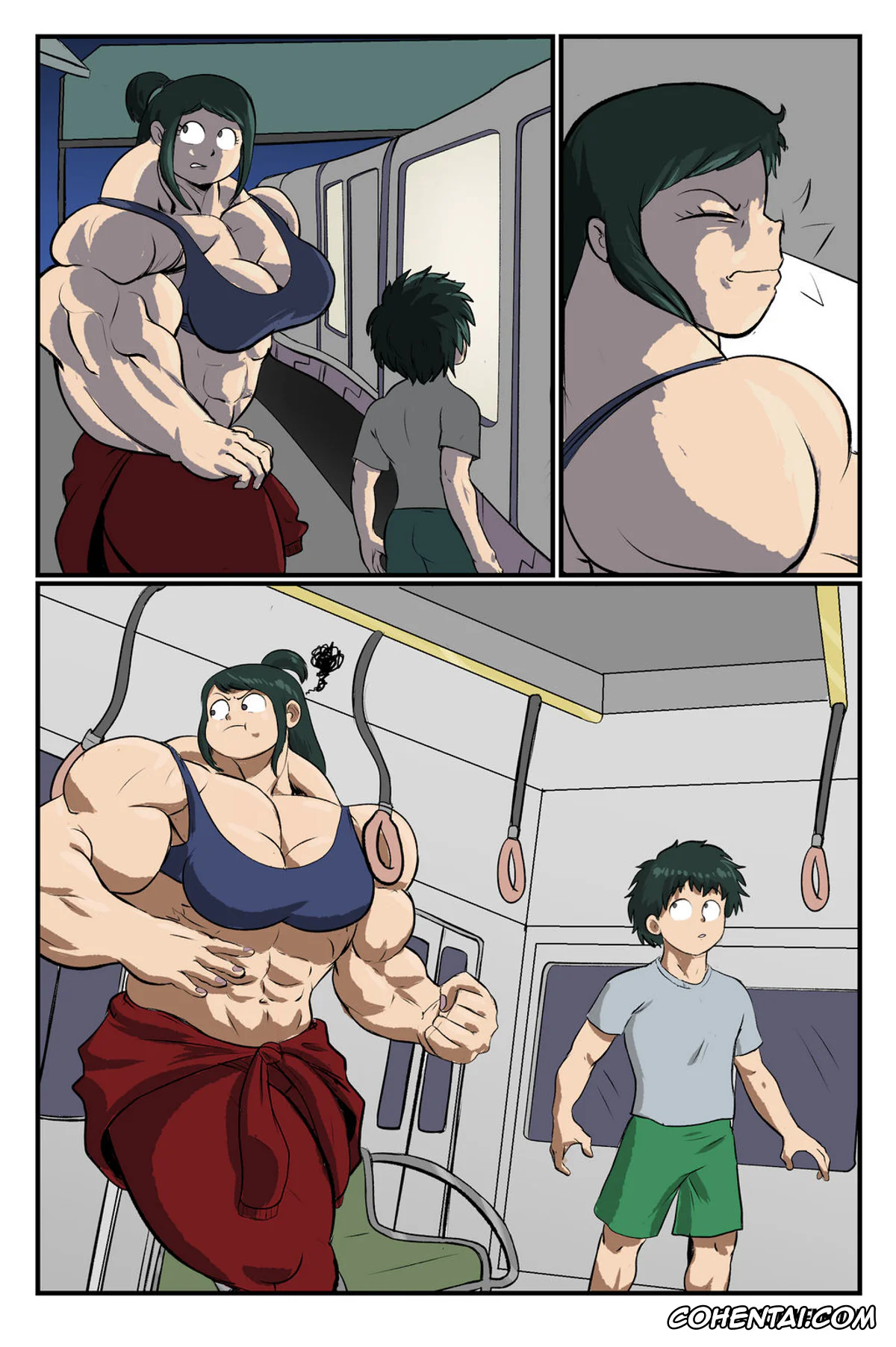 My Hero Academia | Boku No Hero Academia hentai, Inko Midoriya hentai, Strong mom (Boku no Hero Academia), pagina 21