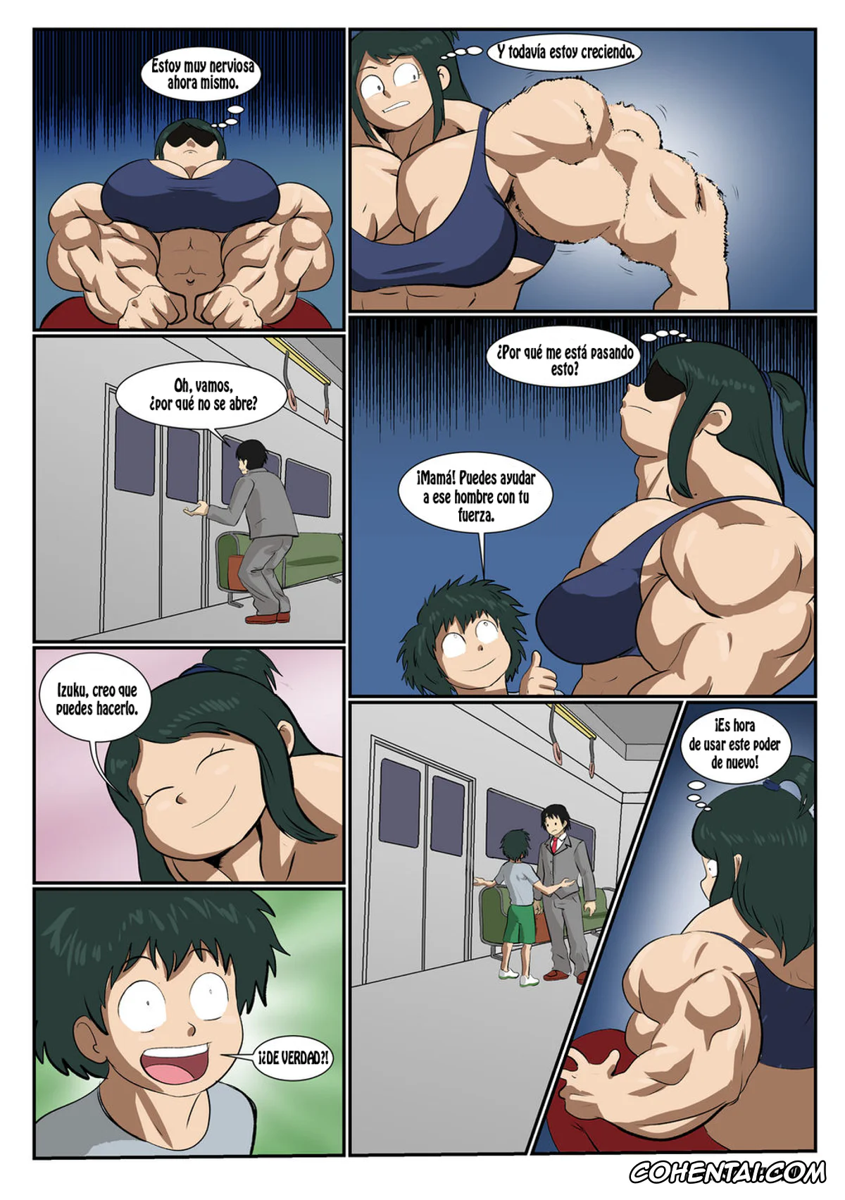 My Hero Academia | Boku No Hero Academia xxx, Inko Midoriya xxx, Strong mom (Boku no Hero Academia), pagina 22