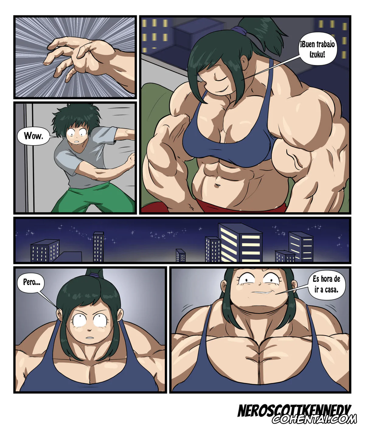 My Hero Academia | Boku No Hero Academia porno, Inko Midoriya porno, Strong mom (Boku no Hero Academia), pagina 23