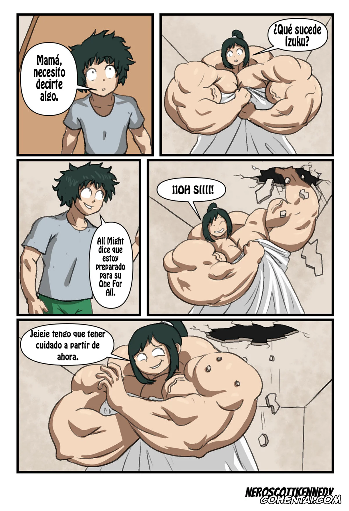 My Hero Academia | Boku No Hero Academia porno, Inko Midoriya porno, Strong mom (Boku no Hero Academia), pagina 26