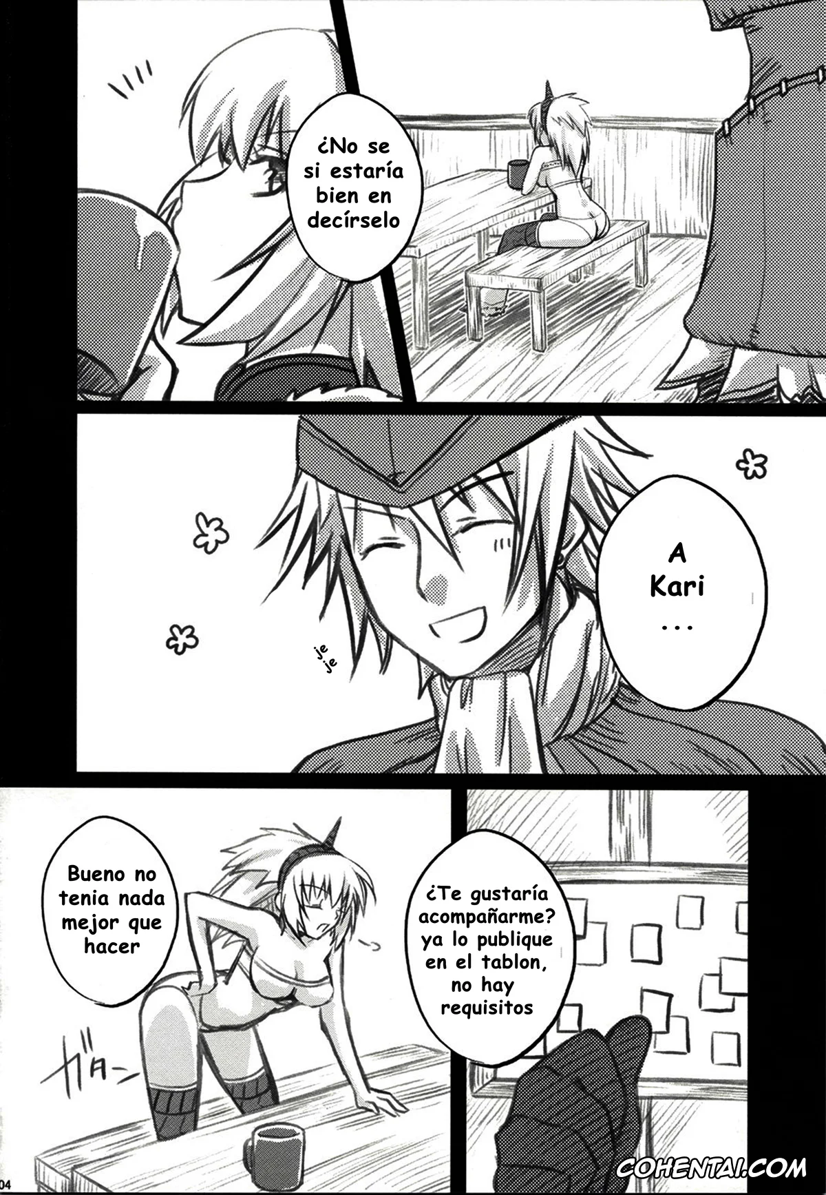 Monster Hunter xxx, Kirin xxx, Kariudo Hakusho (Monster Hunter), pagina 4