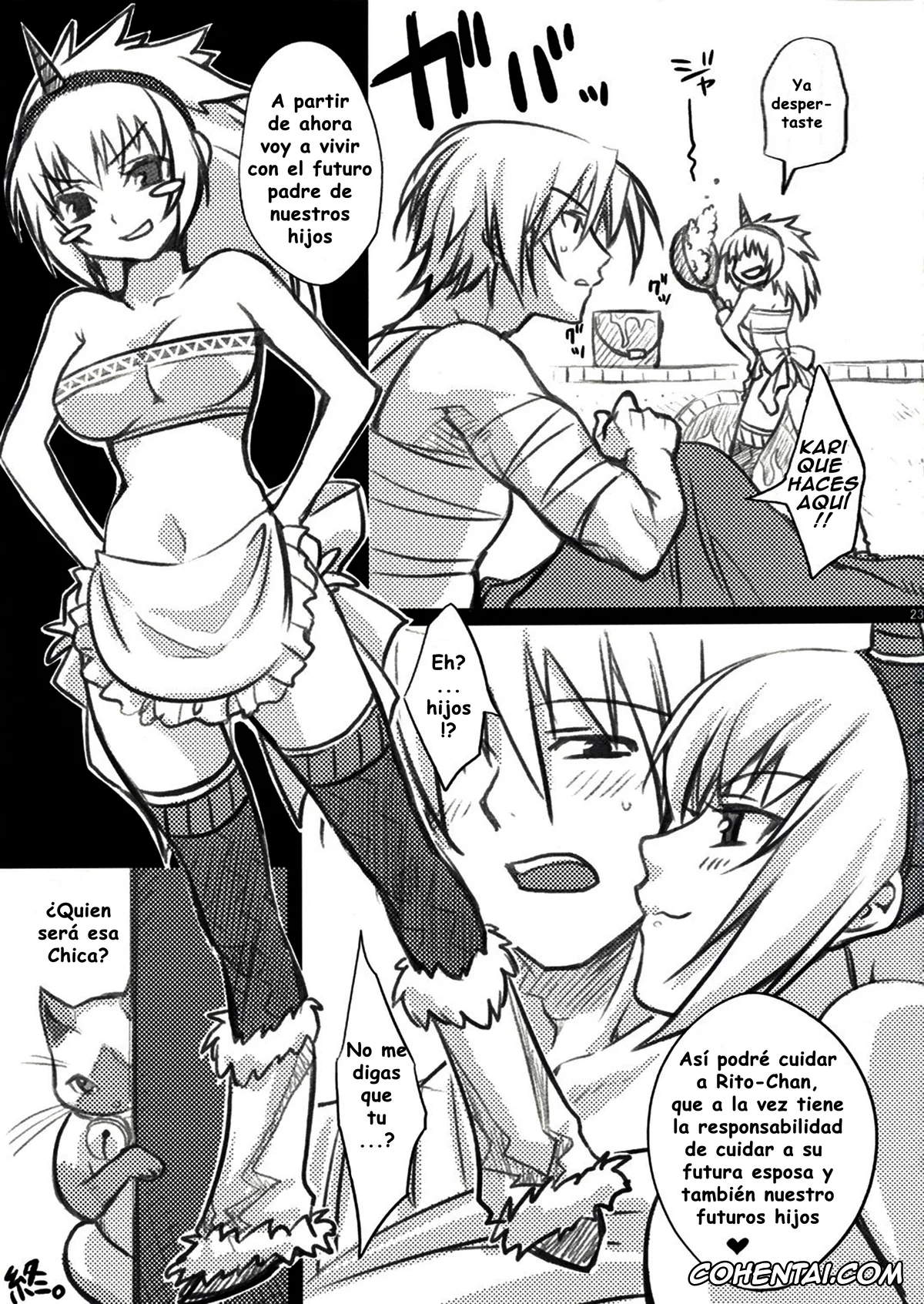 Monster Hunter porno, Kirin porno, Kariudo Hakusho (Monster Hunter), pagina 23