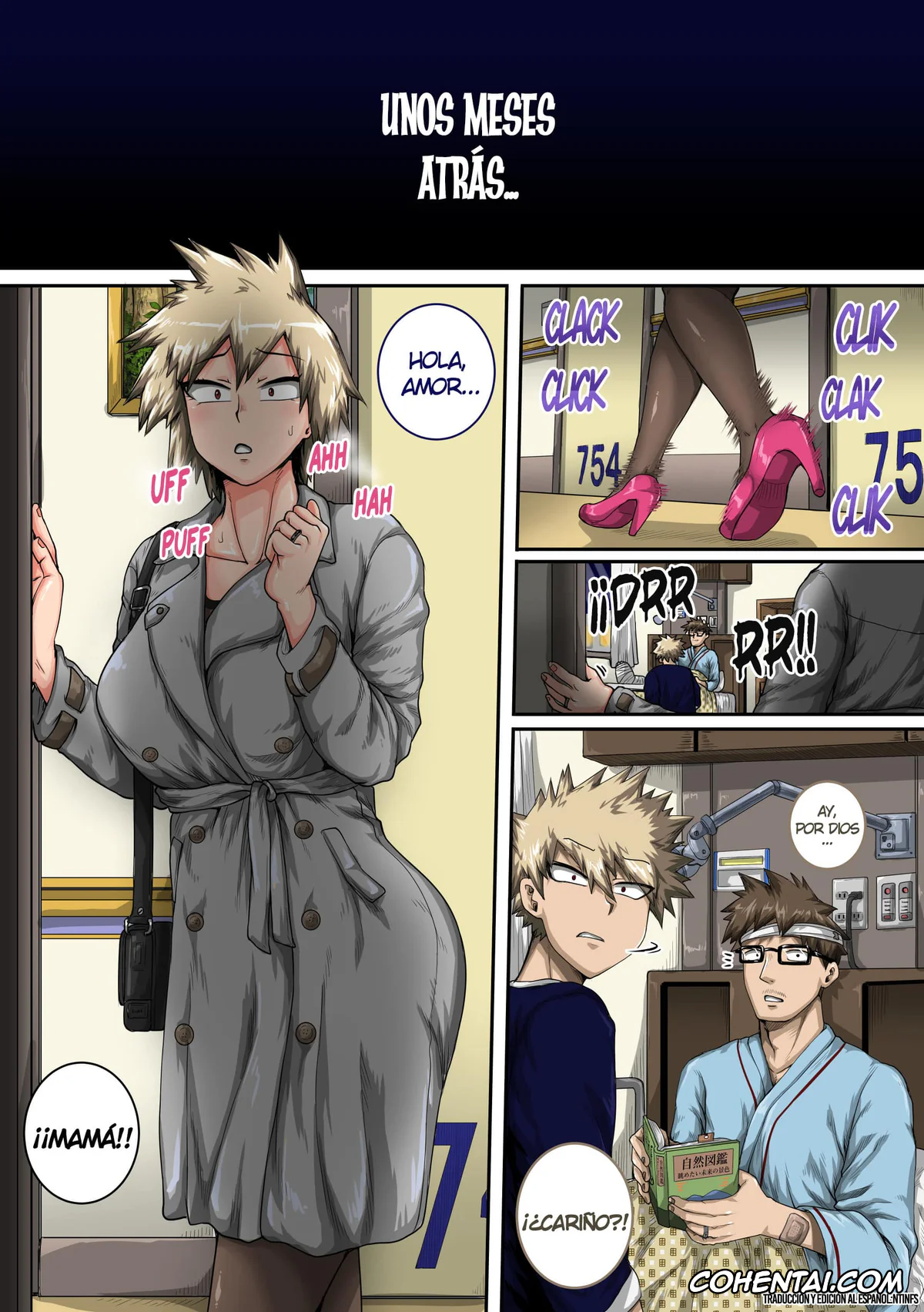 My Hero Academia | Boku No Hero Academia hentai, Izuku Midoriya hentai, Mitsuki Bakugou hentai, Boku no Harem Academia Bakugou Mama to no Natsuyasumi «Chuunen» (Boku no Hero Academia), pagina 3