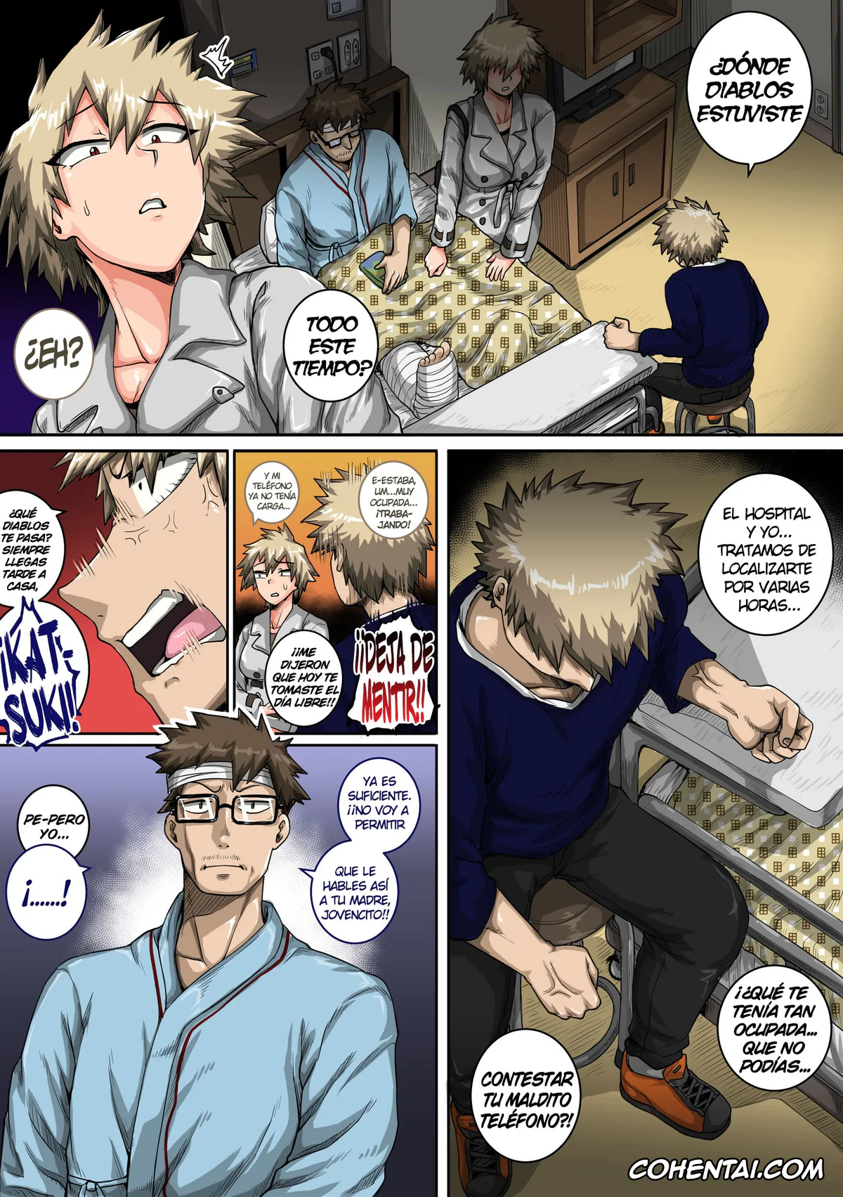 My Hero Academia | Boku No Hero Academia porno, Izuku Midoriya porno, Mitsuki Bakugou porno, Boku no Harem Academia Bakugou Mama to no Natsuyasumi «Chuunen» (Boku no Hero Academia), pagina 5