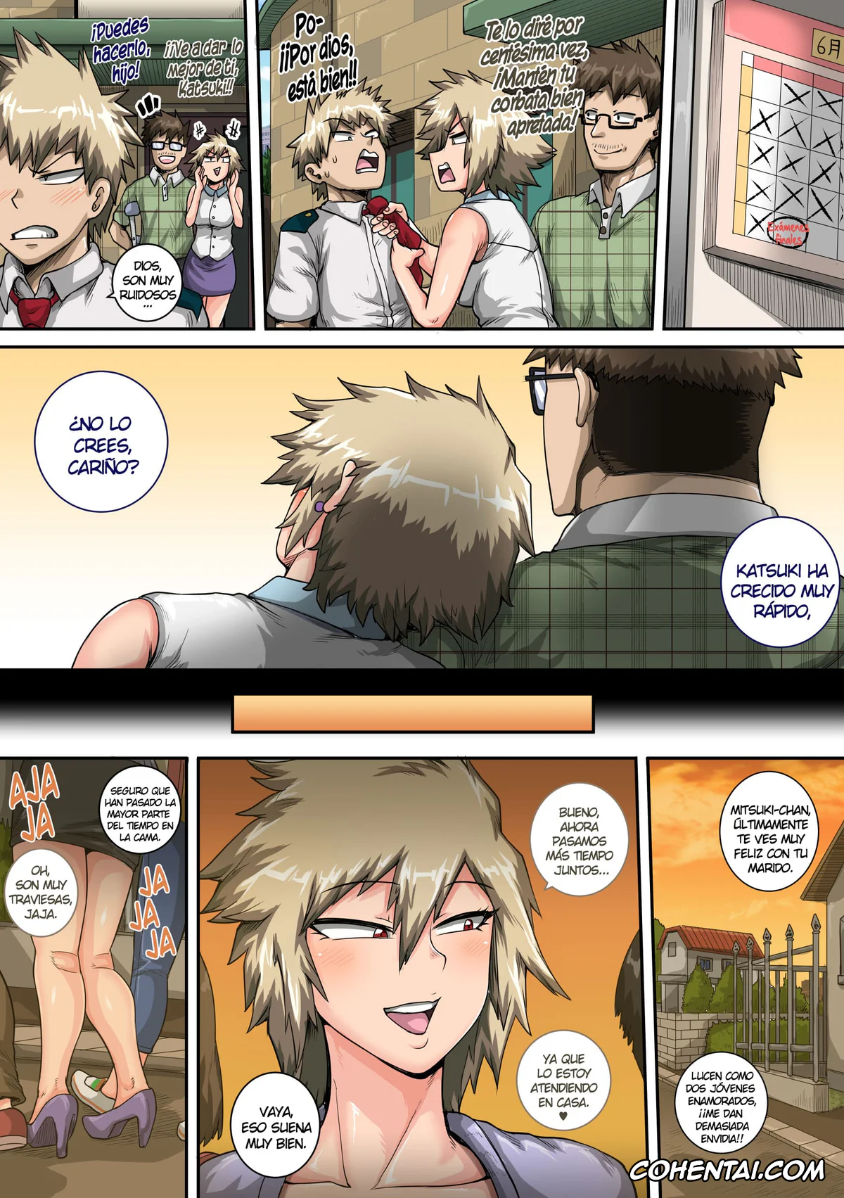My Hero Academia | Boku No Hero Academia hentai, Izuku Midoriya hentai, Mitsuki Bakugou hentai, Boku no Harem Academia Bakugou Mama to no Natsuyasumi «Chuunen» (Boku no Hero Academia), pagina 15