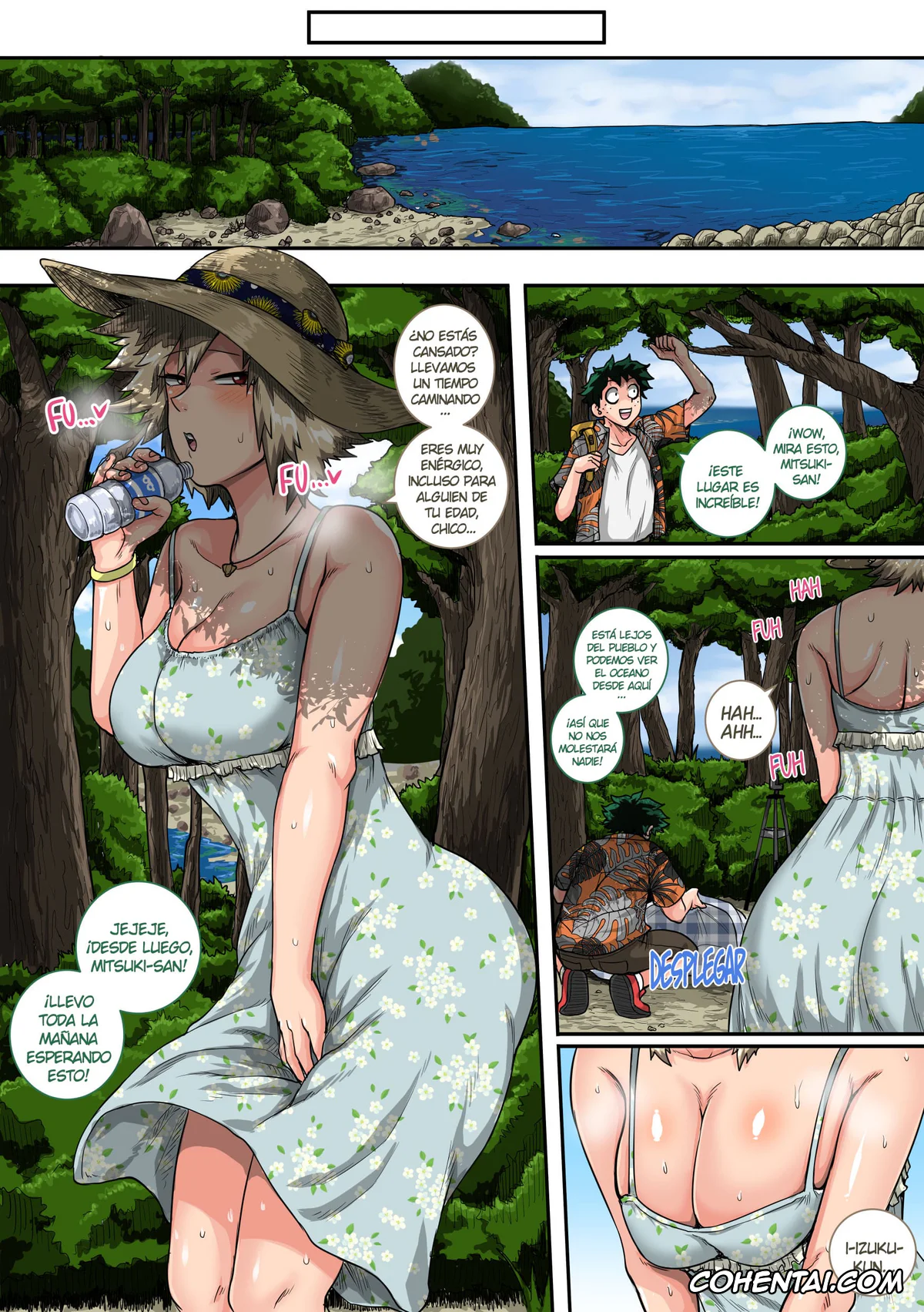 My Hero Academia | Boku No Hero Academia hentai, Izuku Midoriya hentai, Mitsuki Bakugou hentai, Boku no Harem Academia Bakugou Mama to no Natsuyasumi «Chuunen» (Boku no Hero Academia), pagina 21