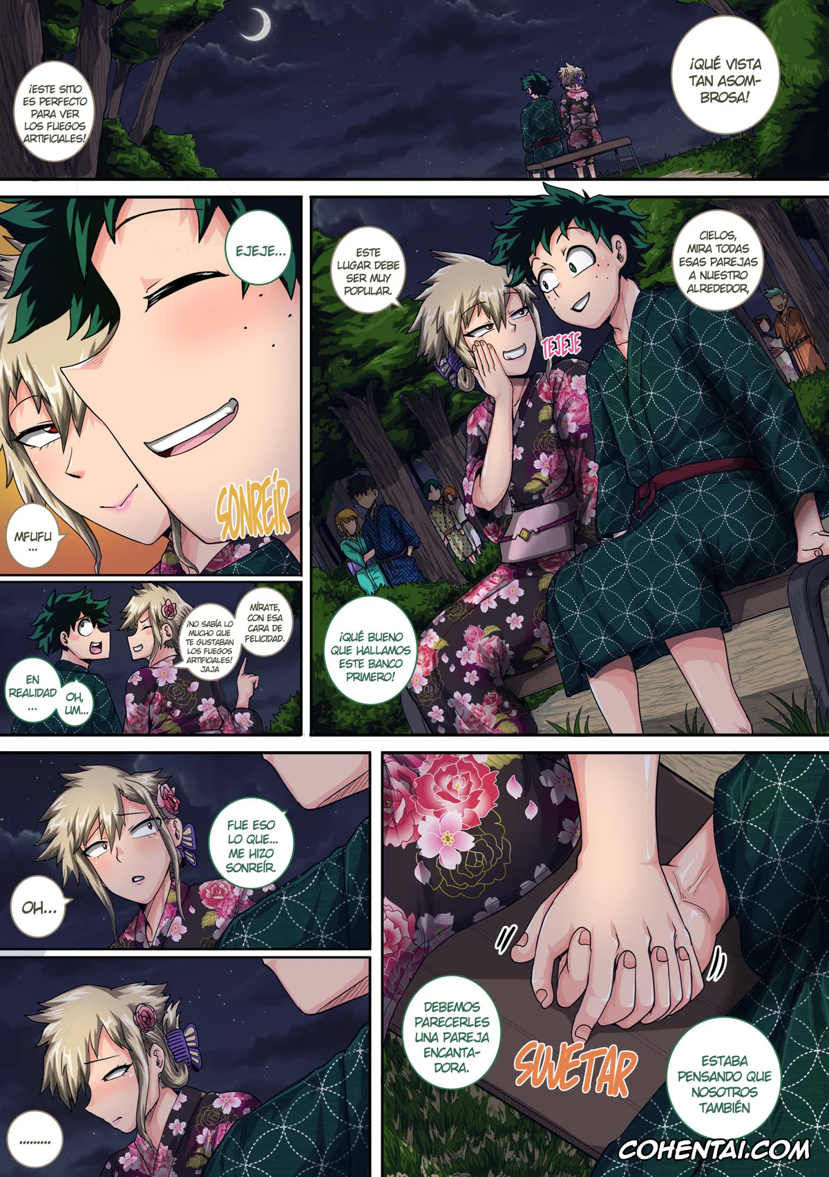 My Hero Academia | Boku No Hero Academia xxx, Izuku Midoriya xxx, Mitsuki Bakugou xxx, Boku no Harem Academia Bakugou Mama to no Natsuyasumi «Chuunen» (Boku no Hero Academia), pagina 52