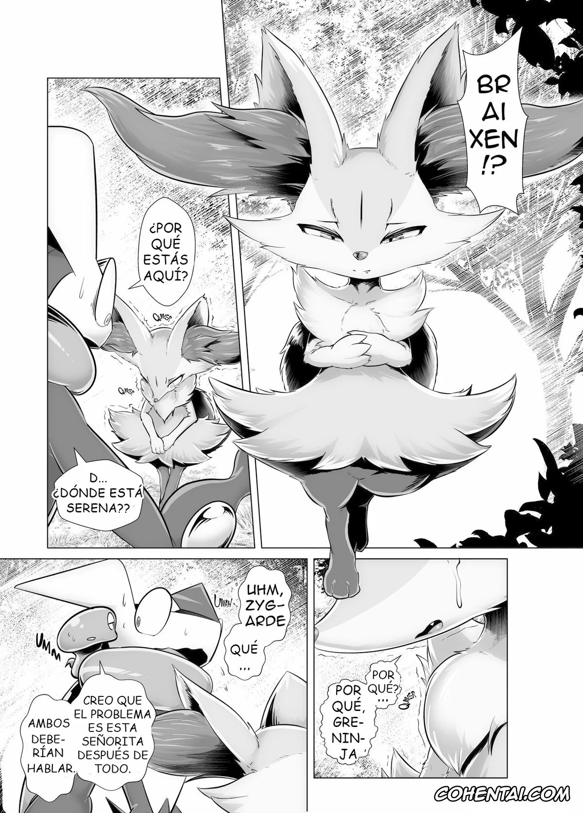 Pokemon | Pocket Monsters porno, Braixen porno, Greninja porno, Person I Love (Pokémon), pagina 11